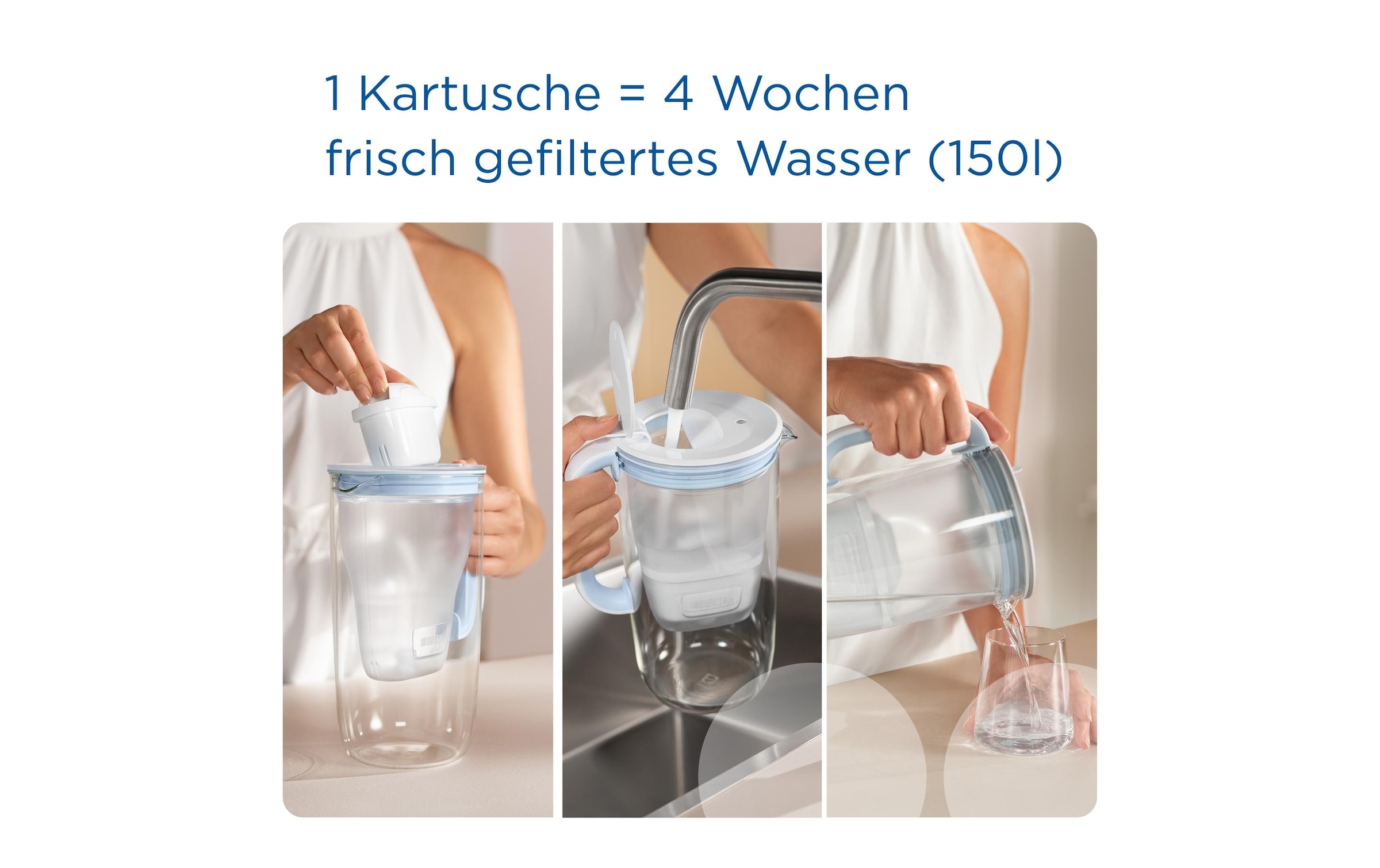 BRITA Wasserfilter »Maxtra Pro Extra Kalkschutz, 3er Pack«, (3 tlg.)