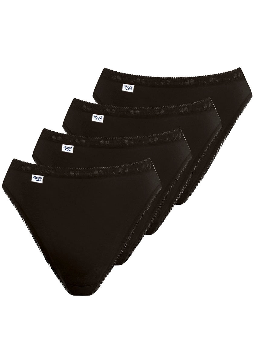 Image of sloggi Taillenslip "Basic+" 4er Pack, weich, Baumwollmix, Multipack, elastisch