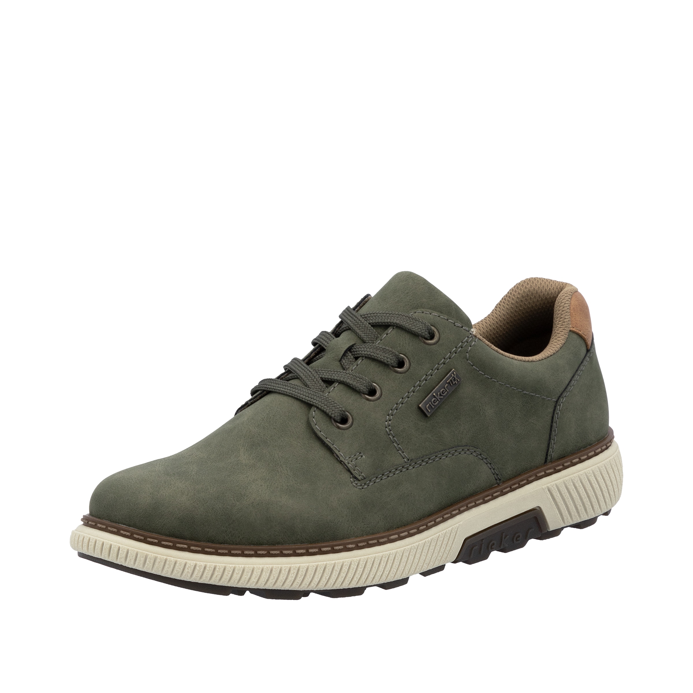Image of Rieker Sneaker Halbschuh, Schnürschuh, Casual Sneaker mit weichem Schaftrand, TEX
