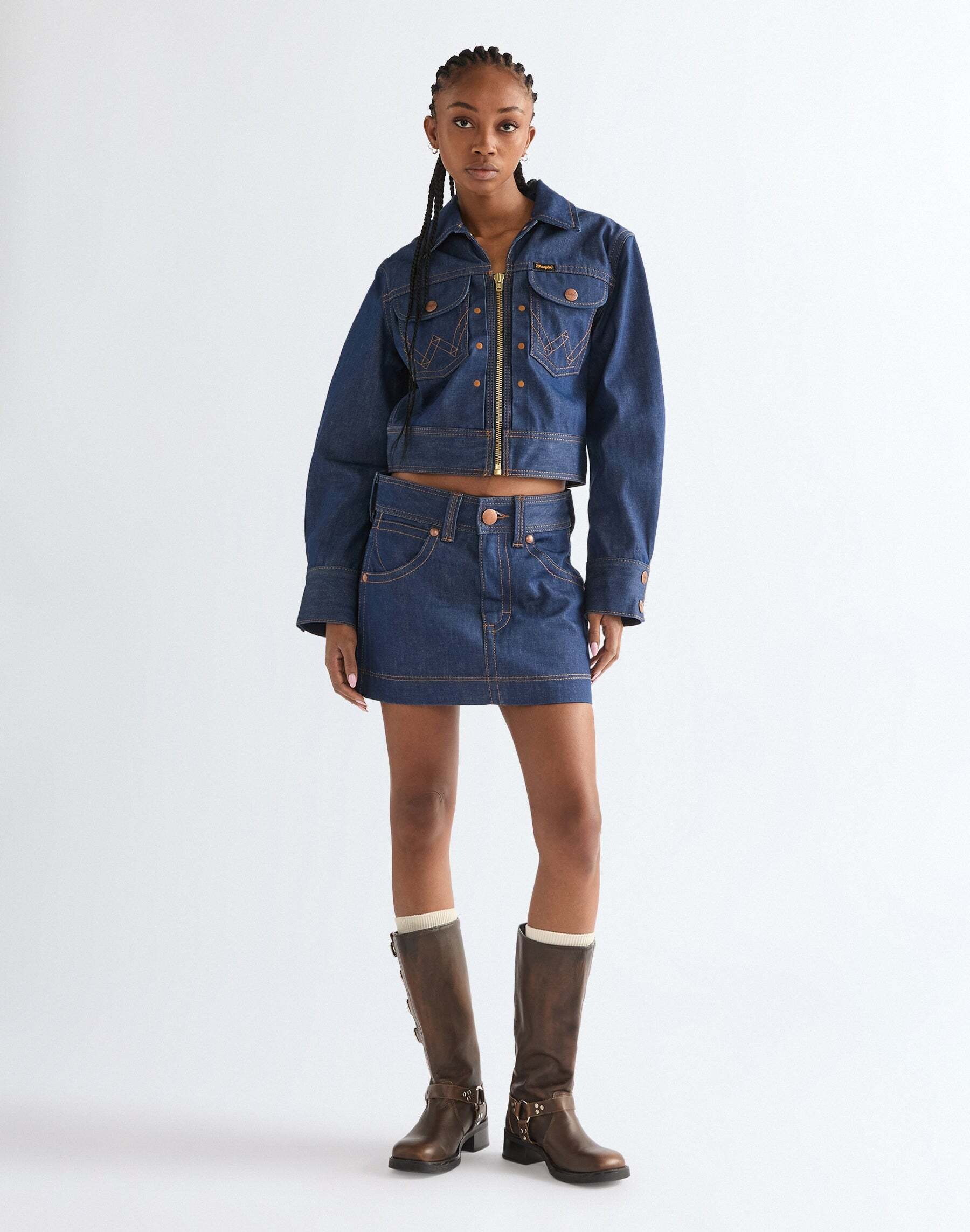 Wrangler Jupe en jean »WRANGLER Jeansrock Super Wrangler«