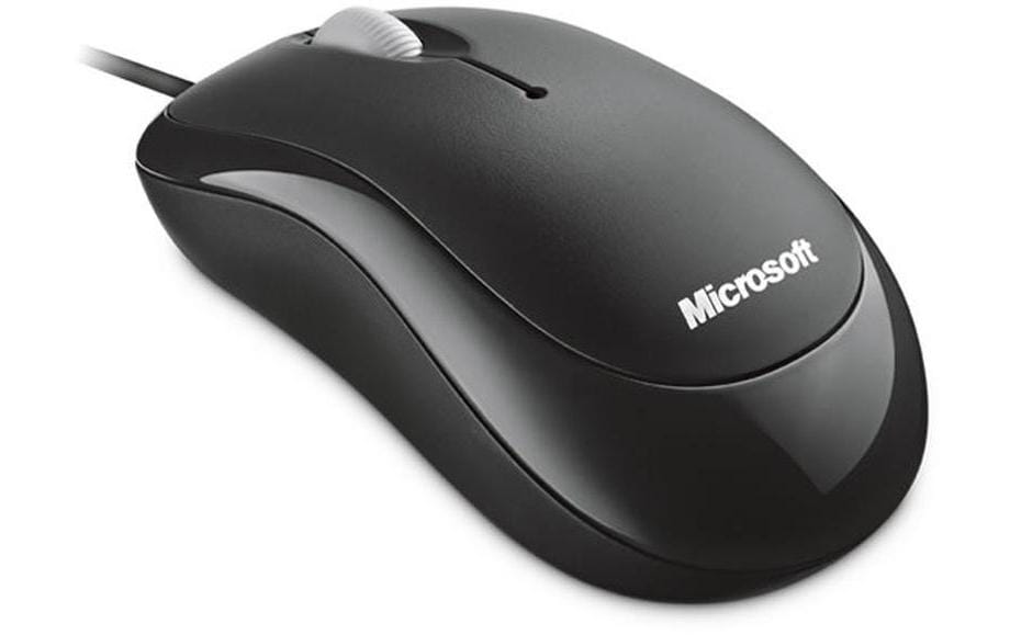 Microsoft Maus »Basic Optical Schwarz«, kabelgebunden