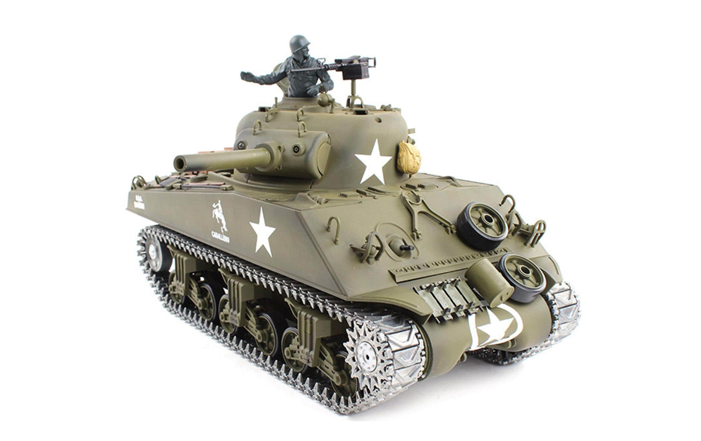 RC-Panzer »Sherman U.S. M4A3 105«