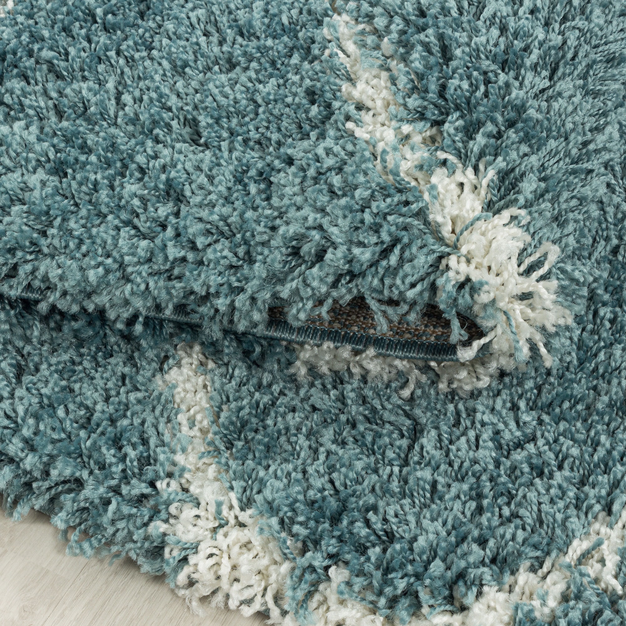 Ayyildiz Teppiche Hochflor-Teppich »SALSA 3201«, rechteckig, 50 mm Höhe, auch in rund, Pflegeleicht / Strapazierfähig / Shaggy/ Wohnzimmer