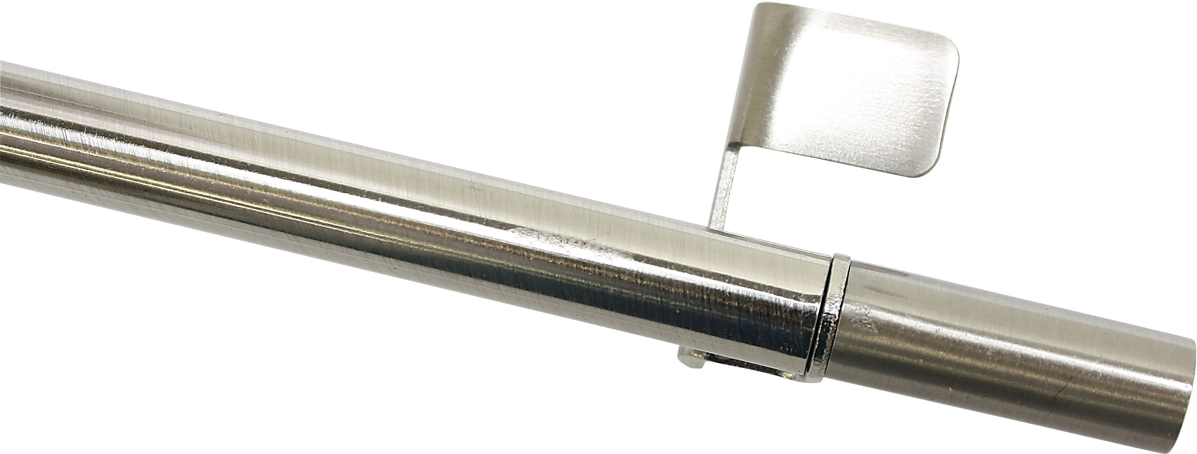 Image of GARDINIA Scheibenstange "Klemmstange Filigrano Zylinder" Ø 10 mm ausziehbar Serie Press&Go