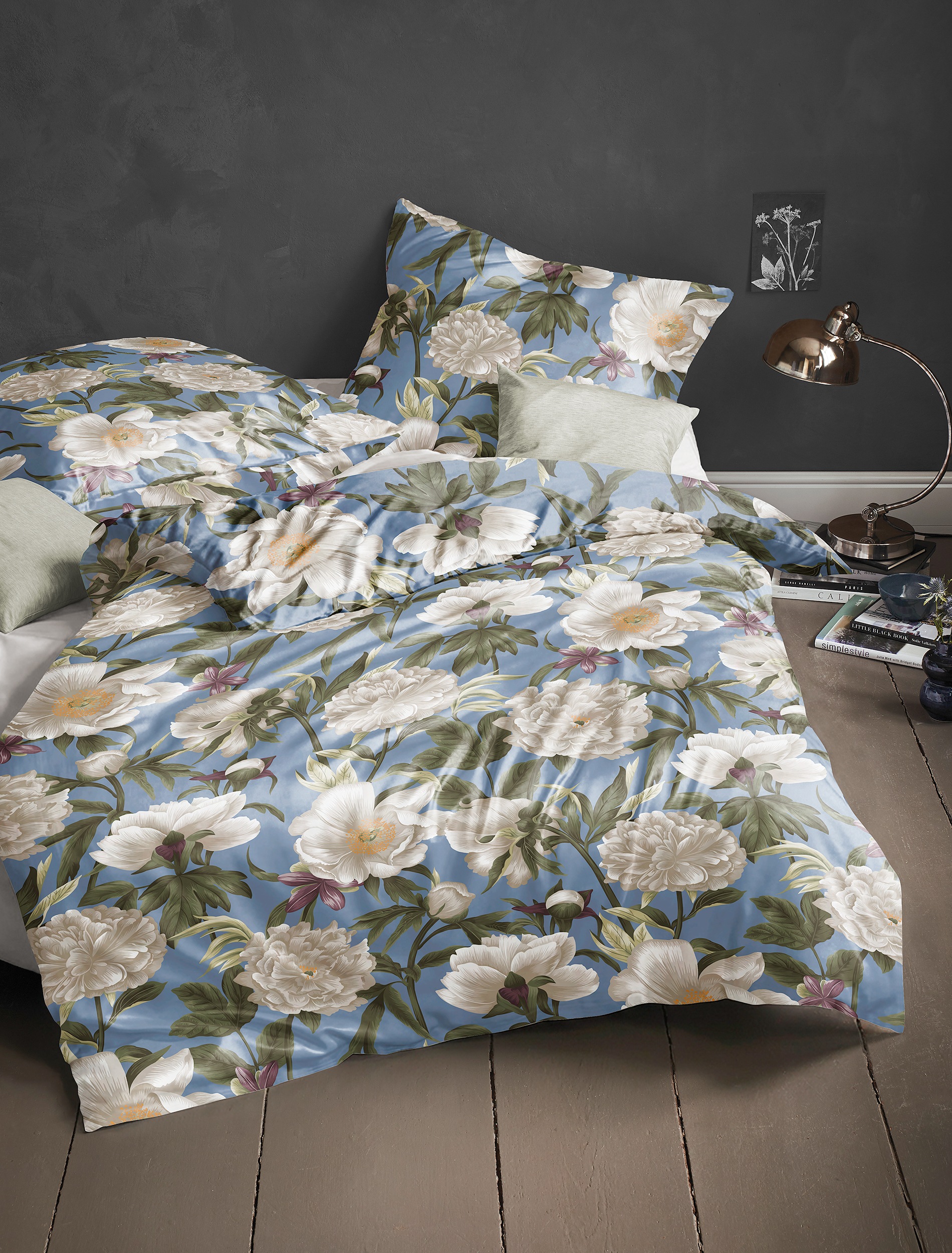 Irisette Bettwäsche »Wave 8777« 2 Mako-Satin, anschmiegsam und atmungsaktiv, Ganzjahresqualität