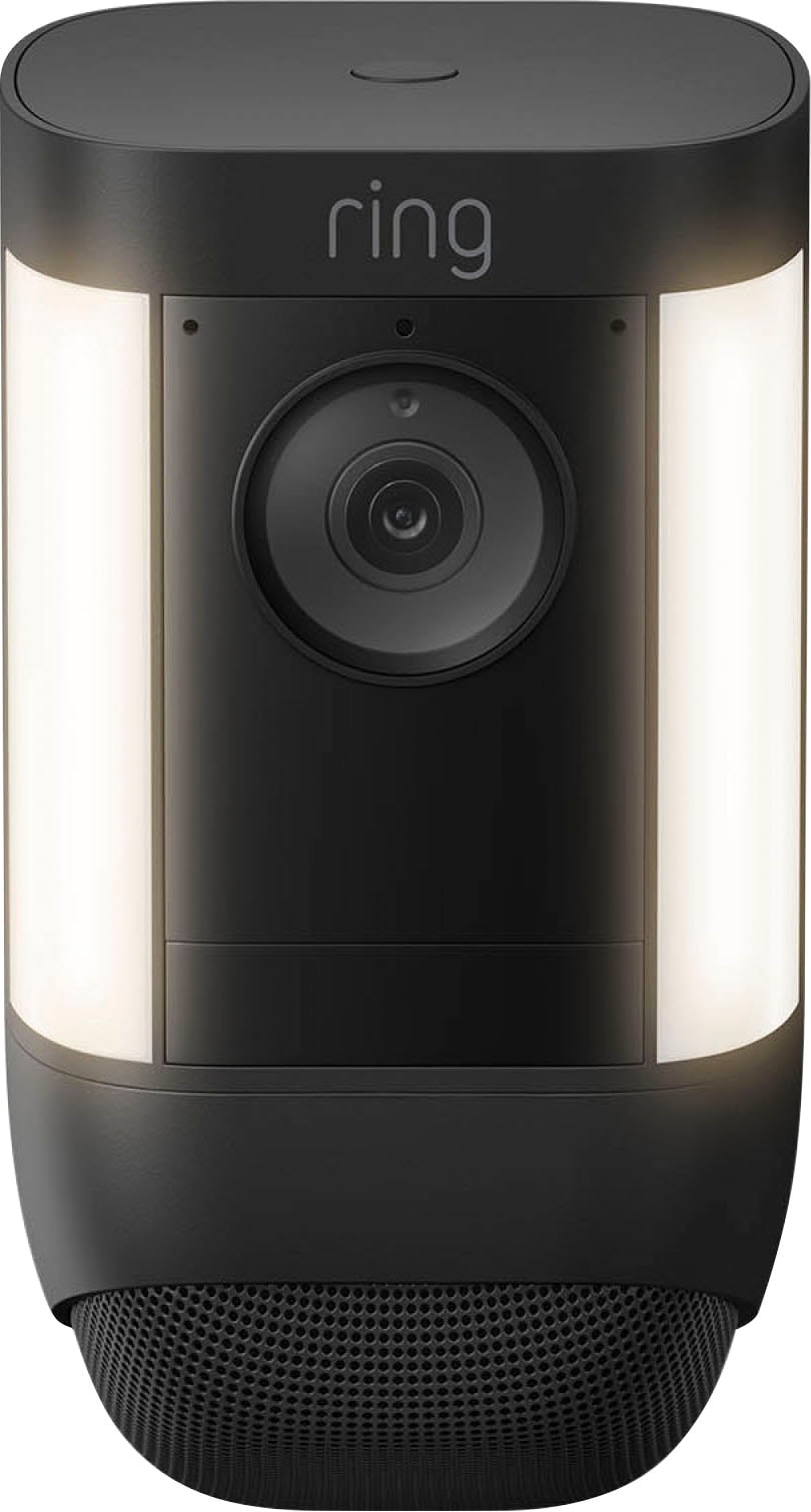 Ring Überwachungskamera »Ring Spotlight Cam Pro, Wired - Black«, Aussenbereich