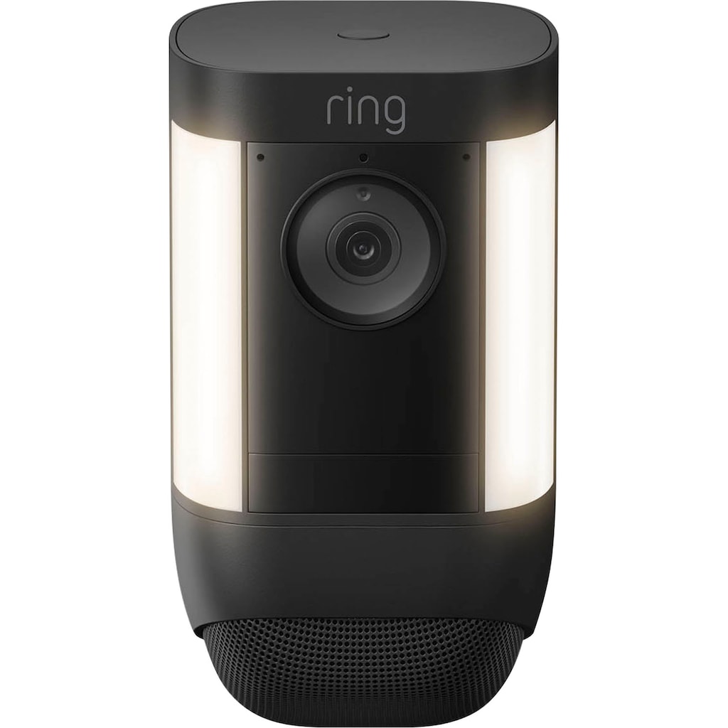 Ring Überwachungskamera »Ring Spotlight Cam Pro, Wired - Black«, Aussenbereich