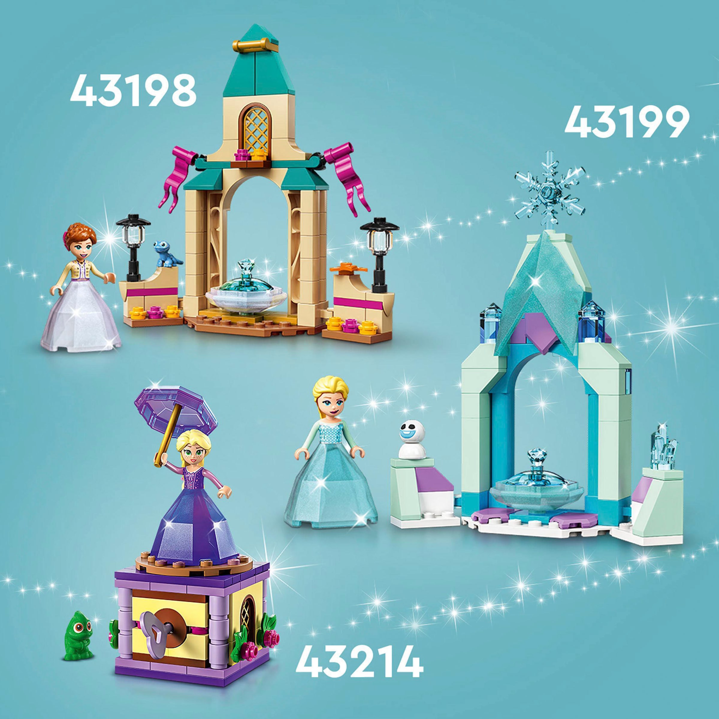 LEGO® Konstruktionsspielsteine »Rapunzel-Spieluhr (43214), LEGO® Disney«, (89 St.), Made in Europe