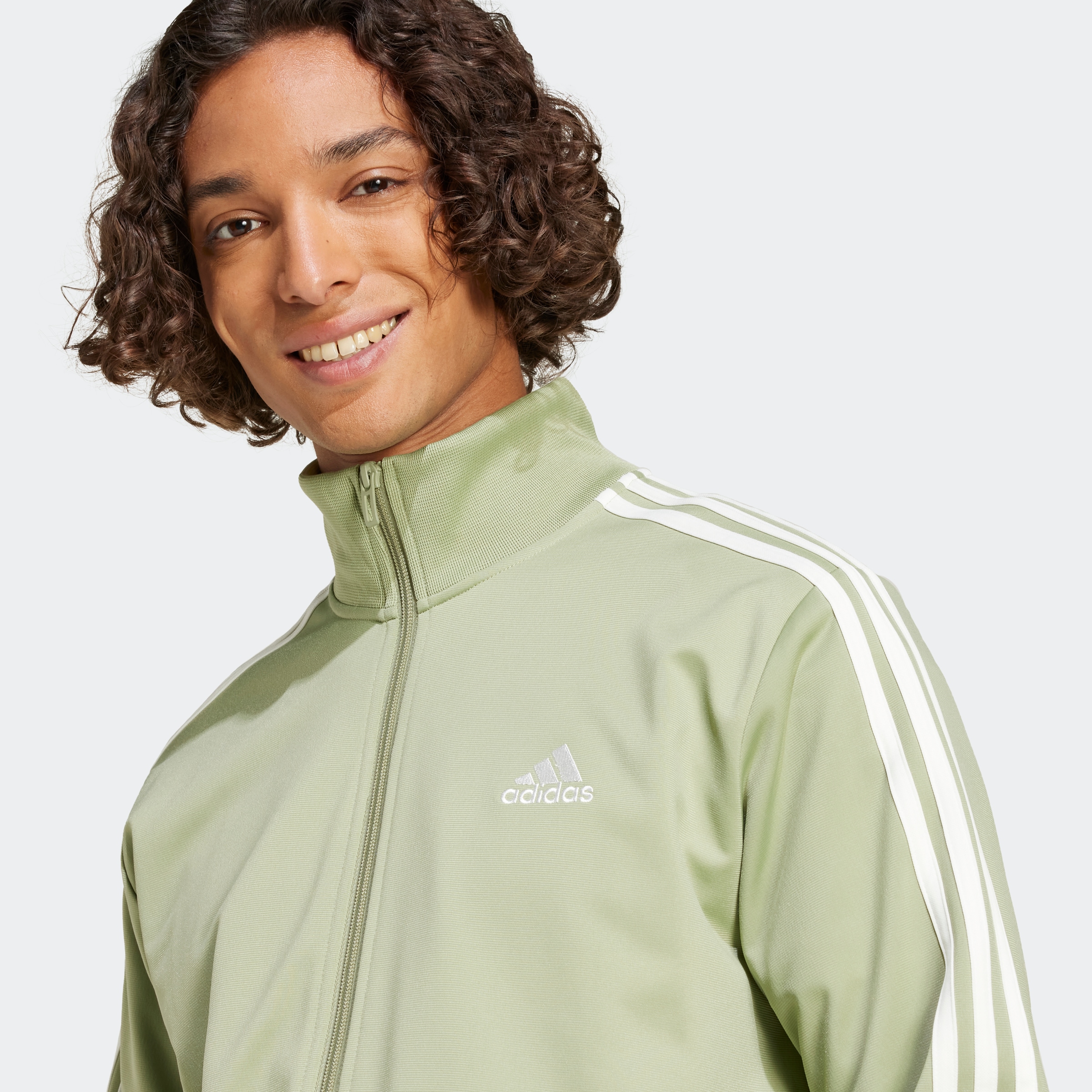 adidas Sportswear Trainingsanzug »BASIC 3-STREIFEN TRICOT«, (2 tlg.)