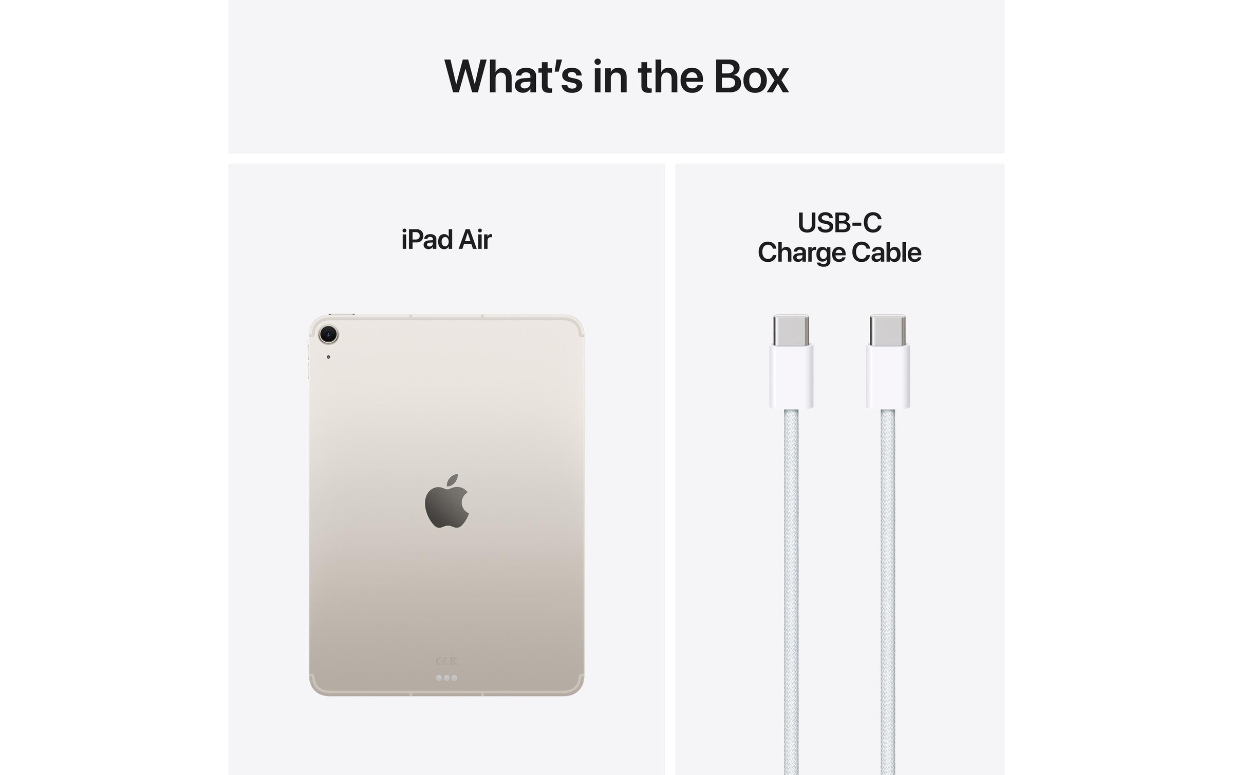 Apple iPad Air (2025) M3, 11 Zoll, Polarstern