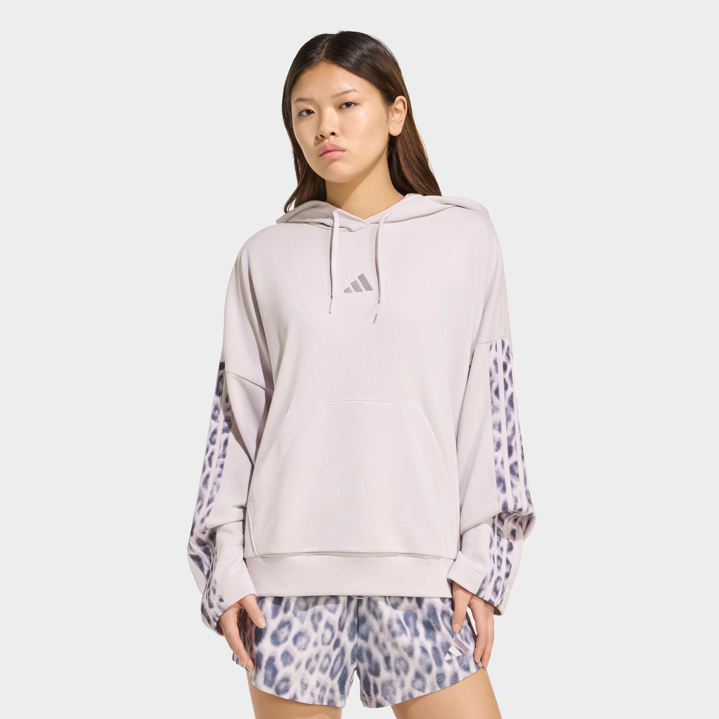 Image of adidas Sportswear Kapuzensweatshirt "W AOP FT HD INF"