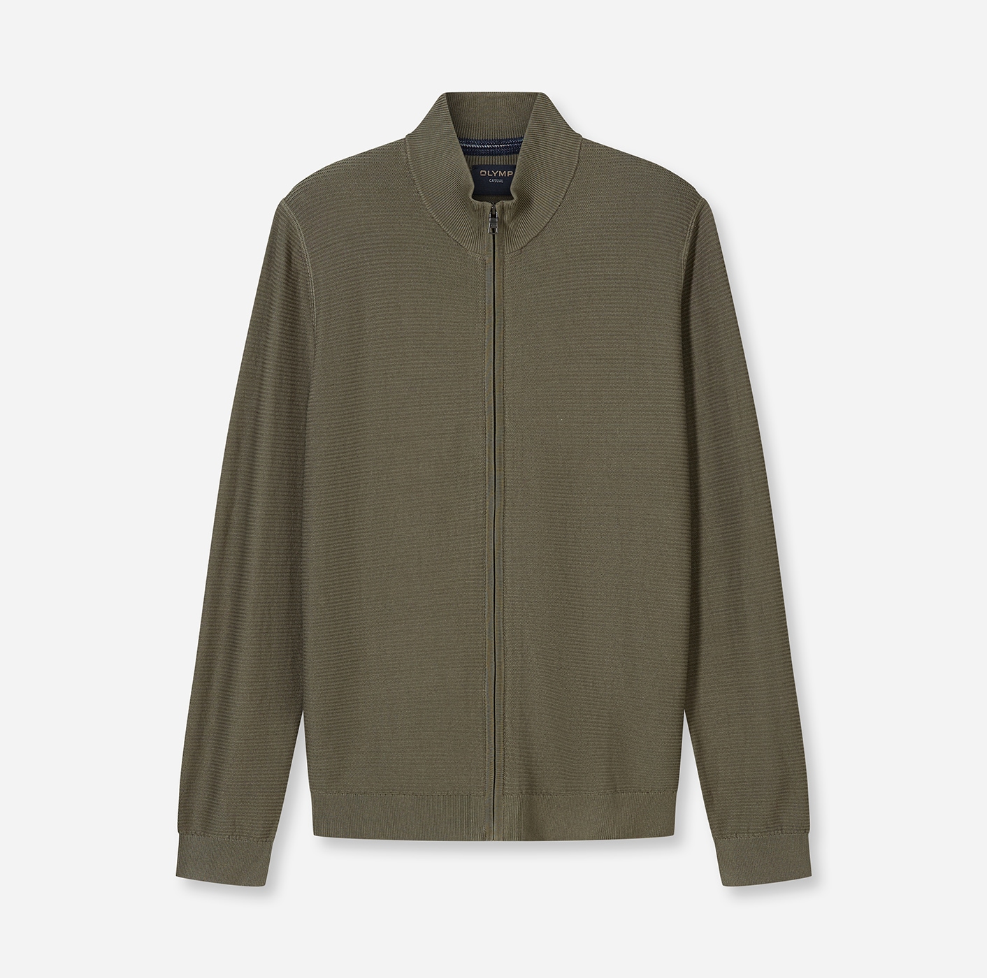 OLYMP Veste en tricot »Strick Casual« mit feiner Struktur