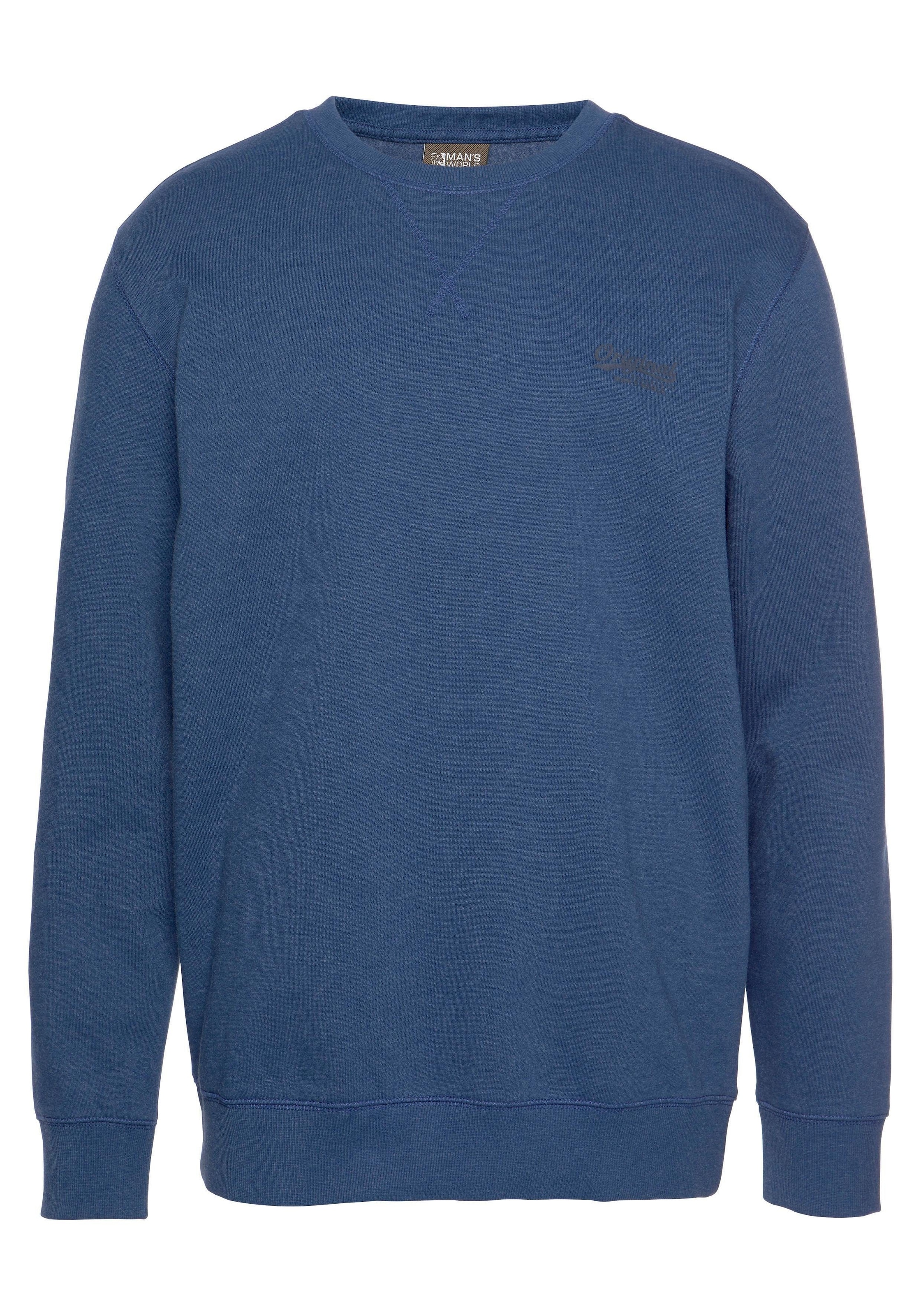 Man's World Sweatshirt, aus Baumwollmischung