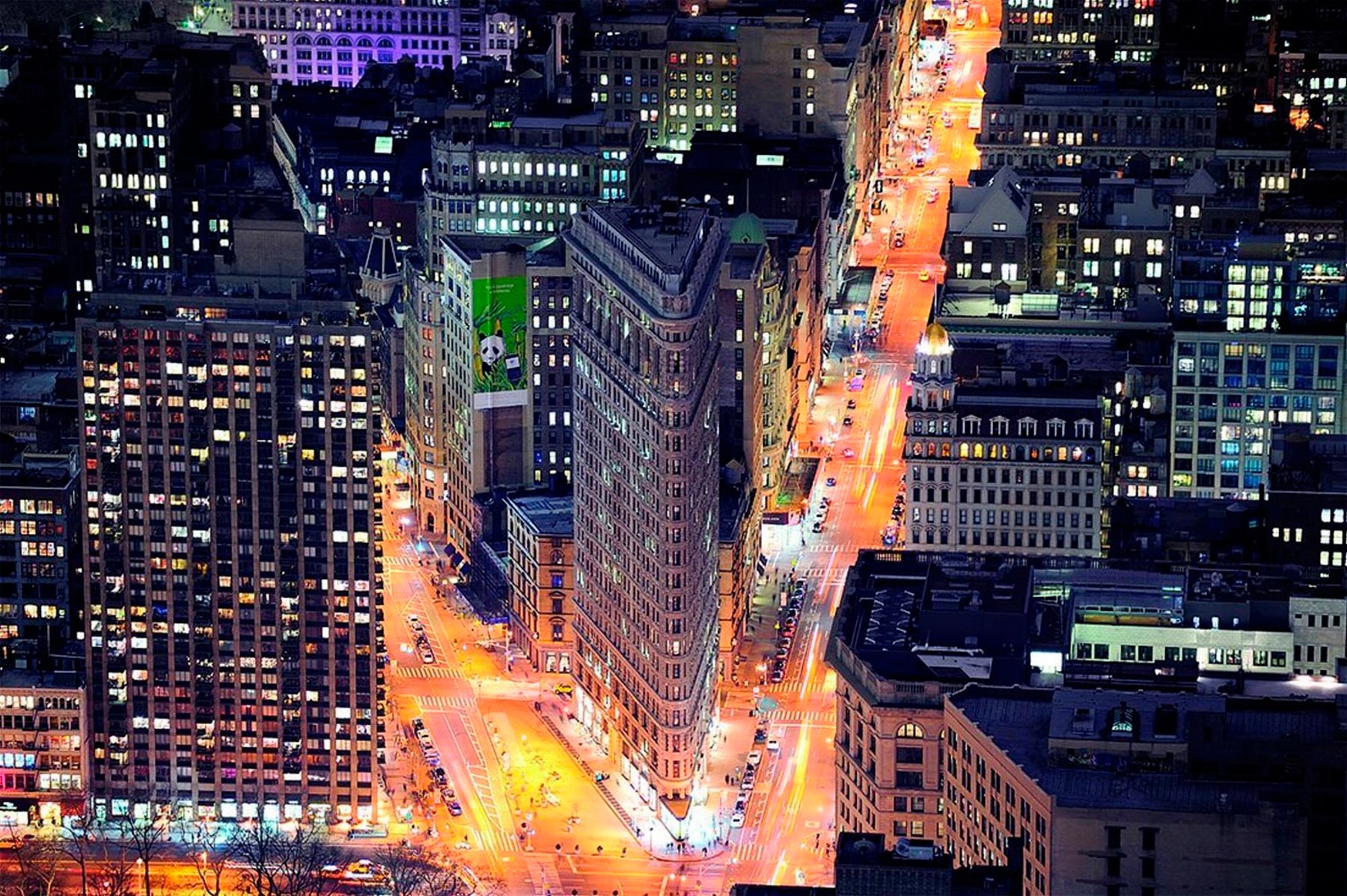Image of Papermoon Fototapete "Flat Iron Building" glatt