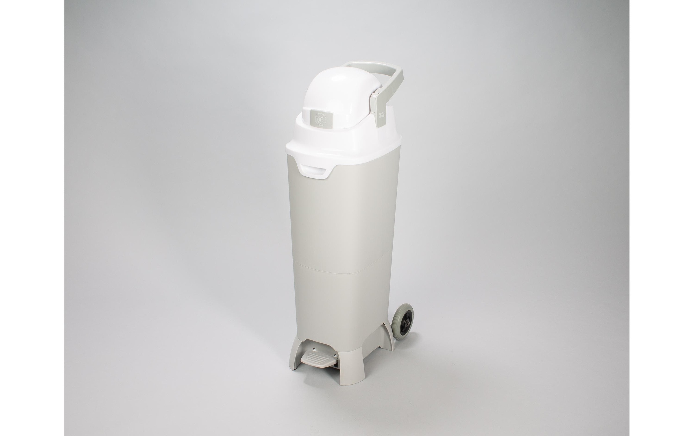 Windeleimer »Diaper Champ One Maxi Handsfree plus 120 l Silberfarben«