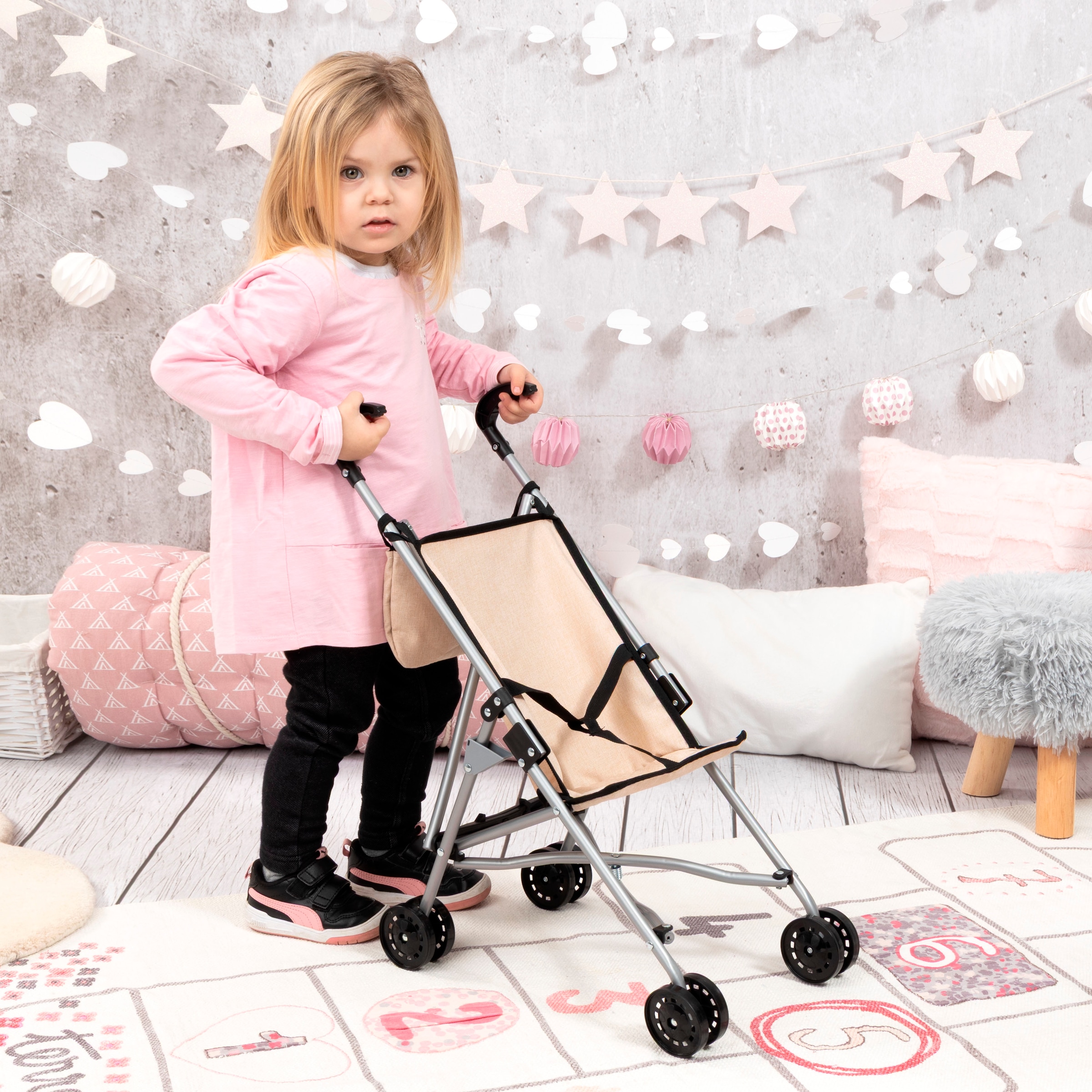 Bayer Puppenbuggy mit Tasche