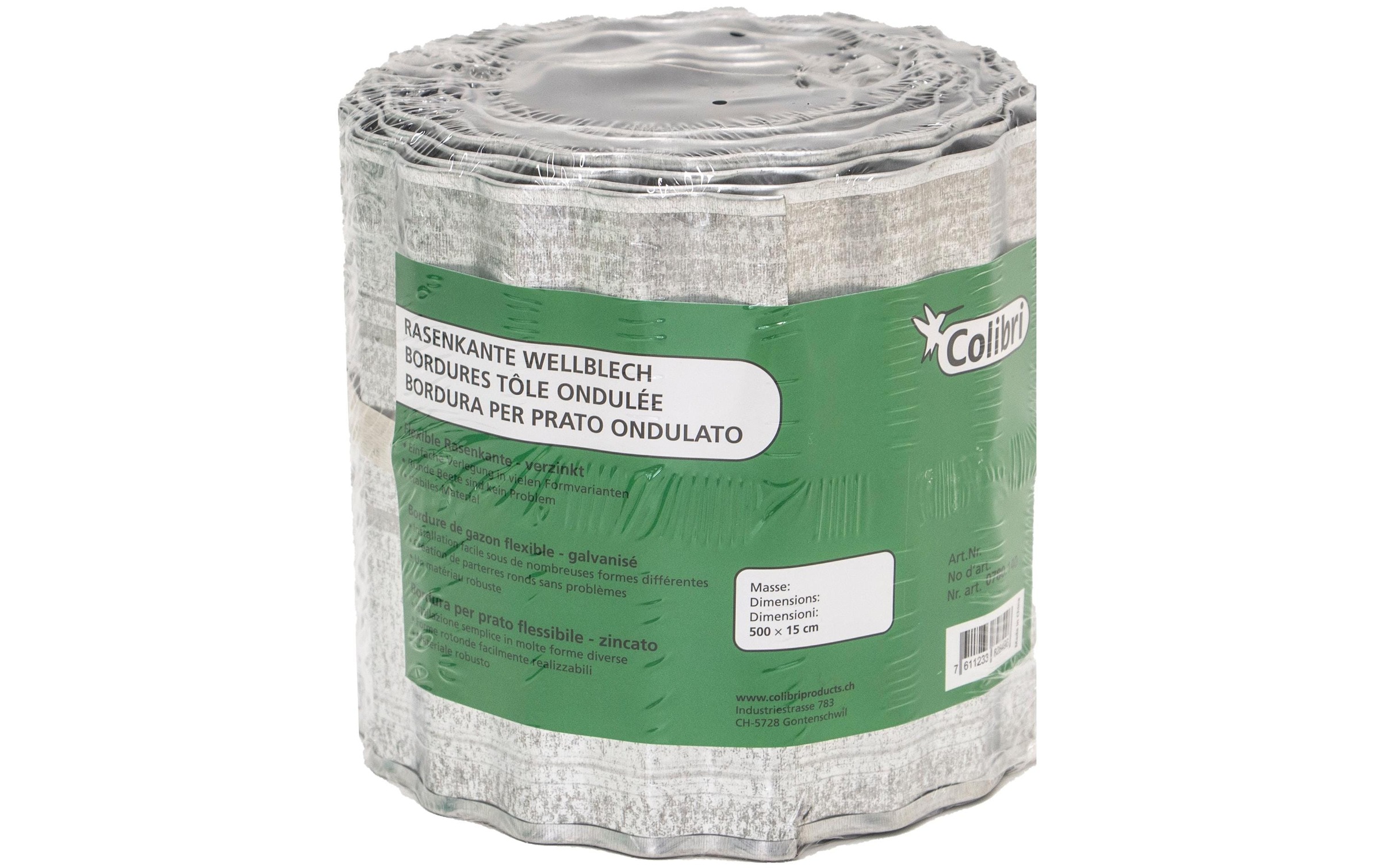   Rasenkante »Wellblech Weiss«