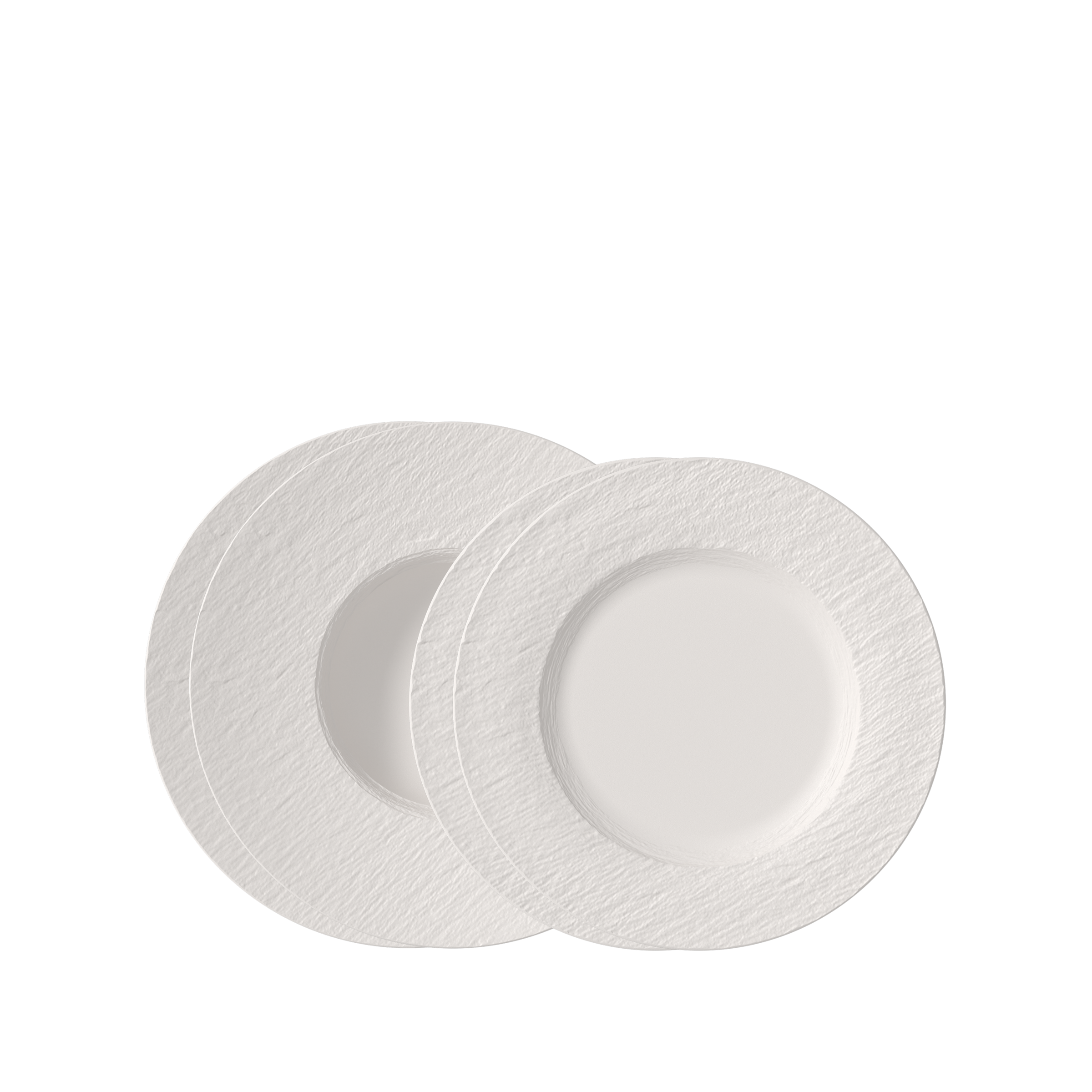Image of Villeroy & Boch Geschirr-Set "Manufacture Rock Tafelset" Premium Porzellan