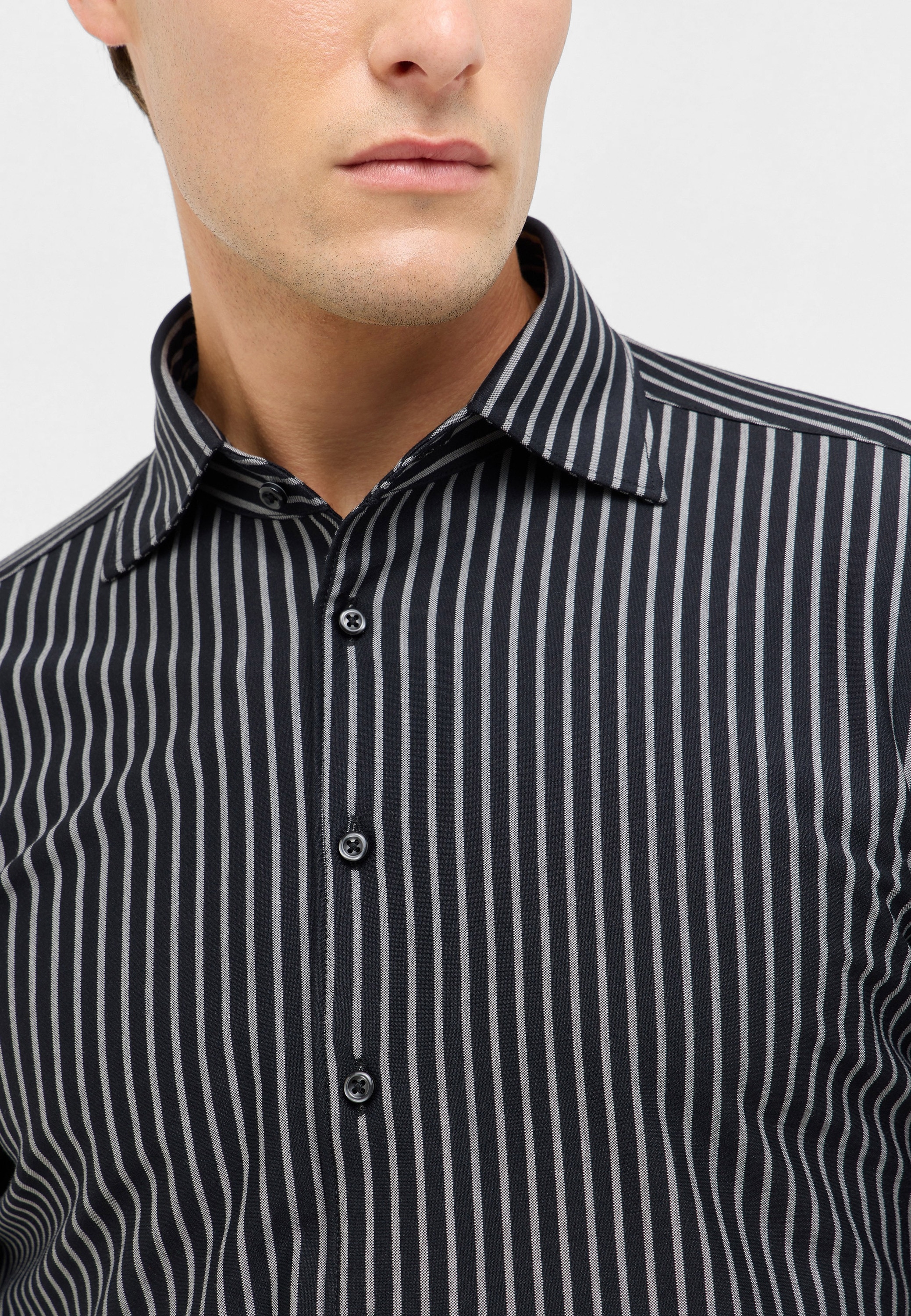 Eterna Langarmhemd »SLIM FIT« NON IRON (bügelfrei)