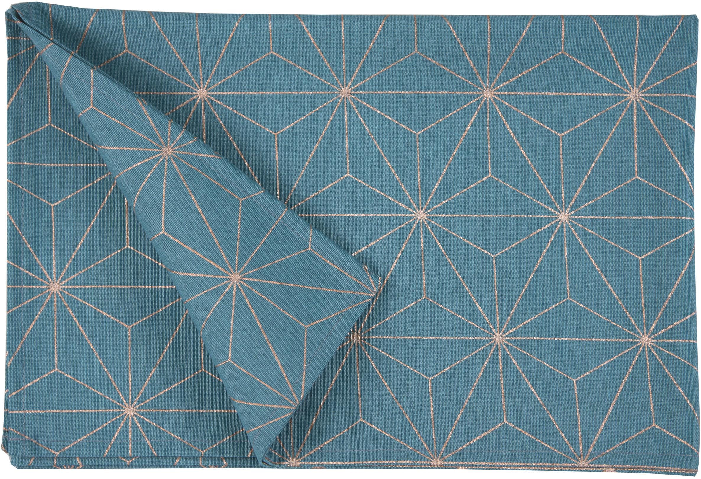 TOM TAILOR HOME Chemin de table »Golden Chrystals«