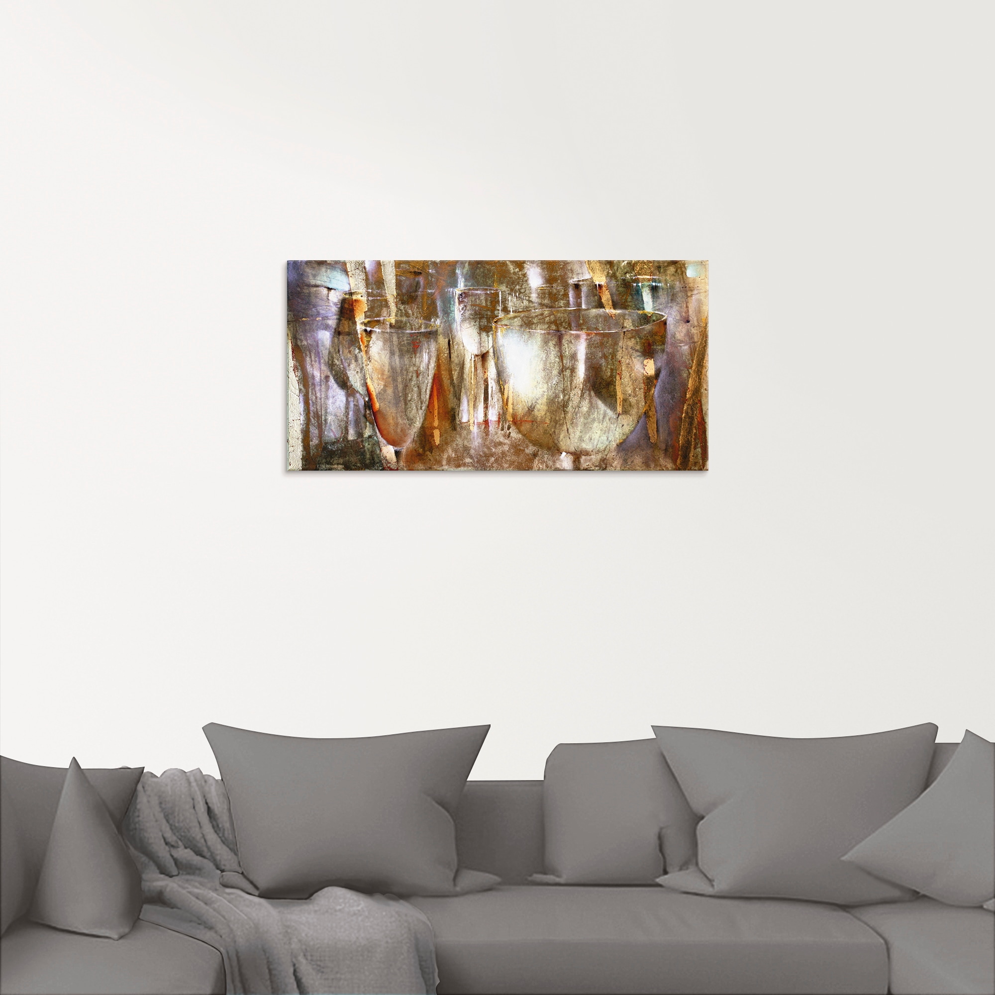 Artland Glasbild »Lichtspiel«, Getränke, (1 St.), in verschiedenen Grössen