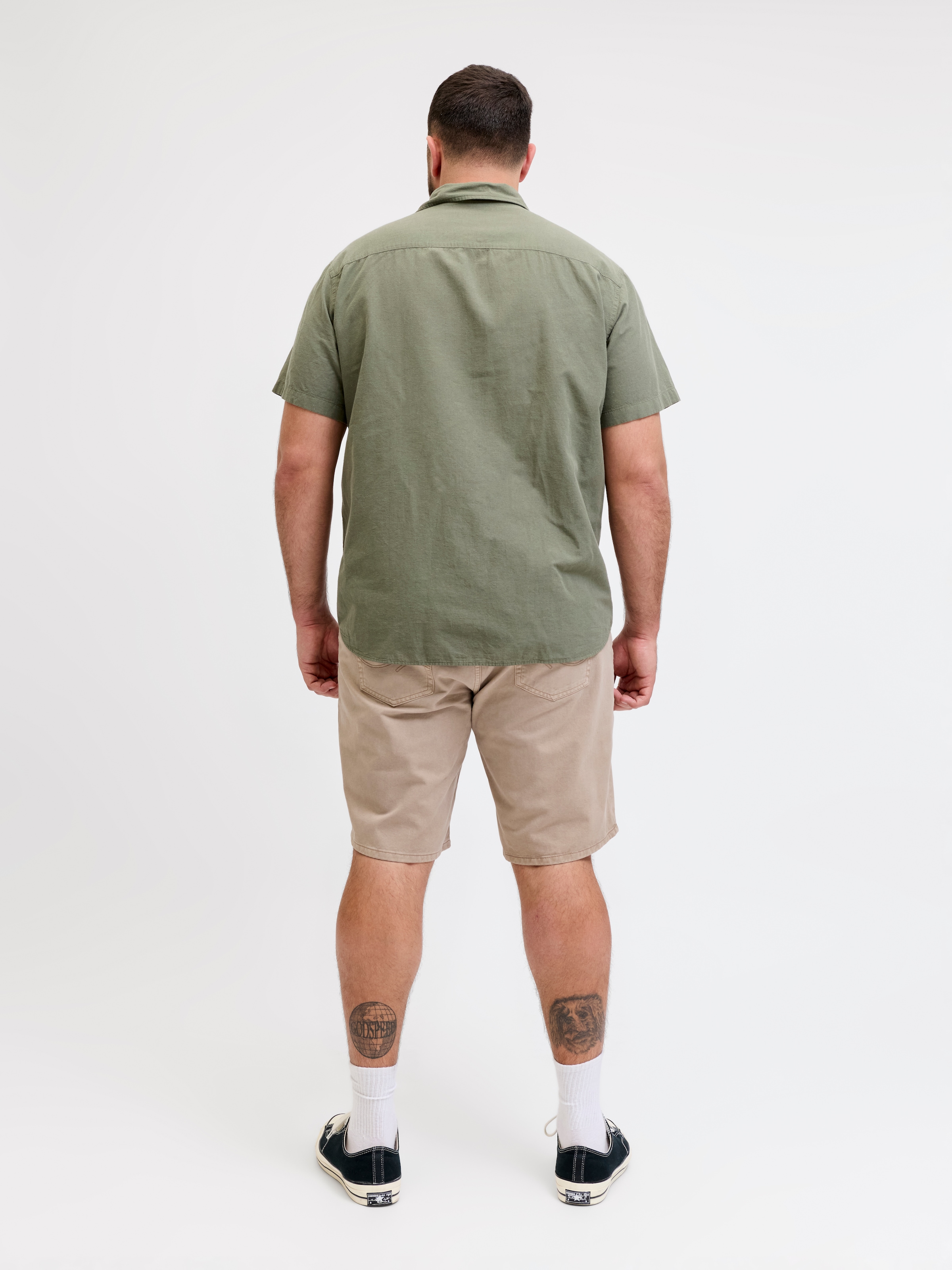 Jack & Jones PlusSize Shorts »JPSTTONY ORIGINAL 017 SHORTS MID S PLS«  Baumwolle, regular fit