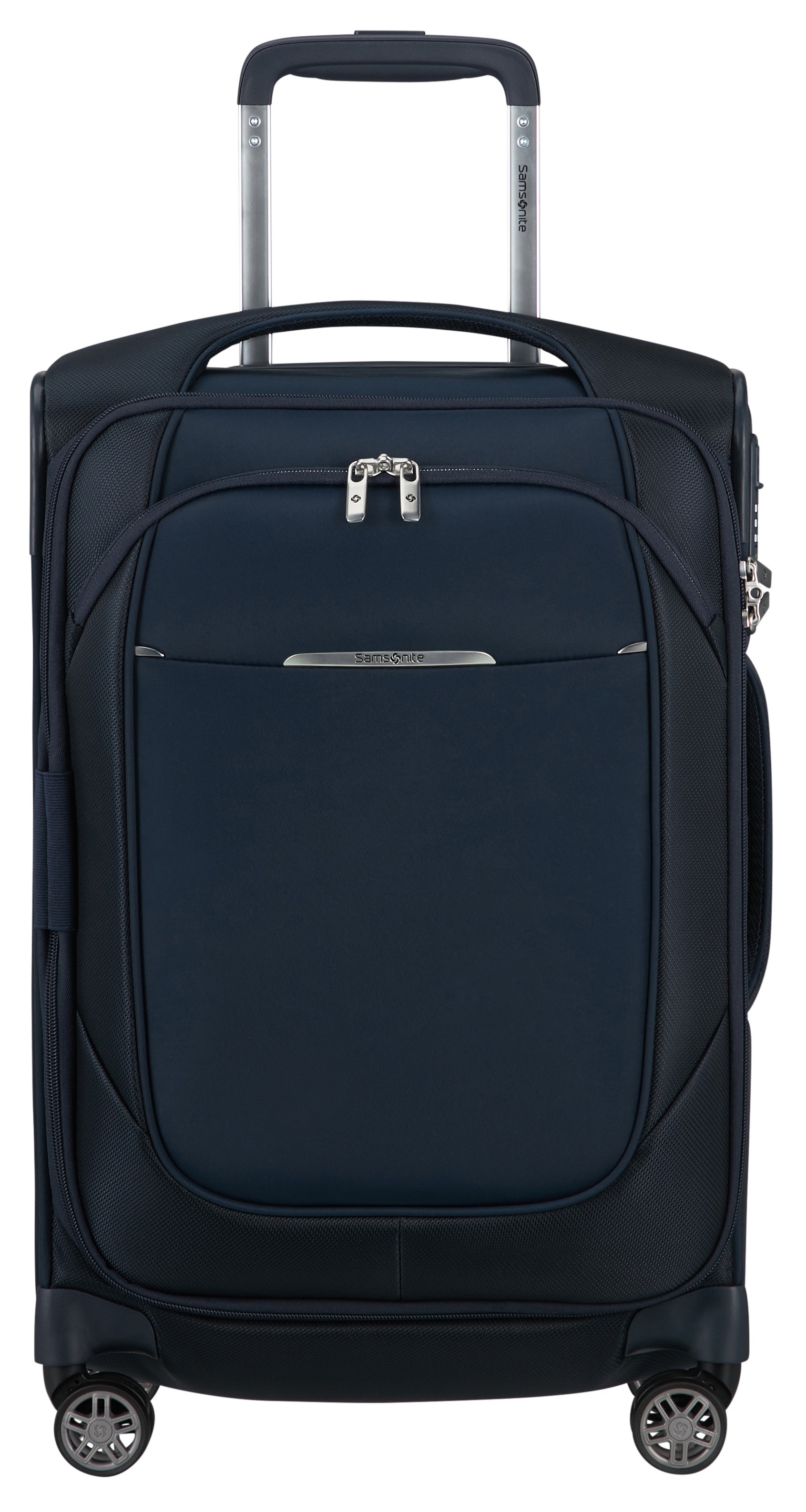 Samsonite 1100000002199 »RE-LITE, verschiedene Grössen und Farben« Set, mit 2 Packwürfeln, 2 Stk. tlg. 36 l 4 Rollen mit arretierbarem und versenkbarem Druckknopf-Trolleysystem