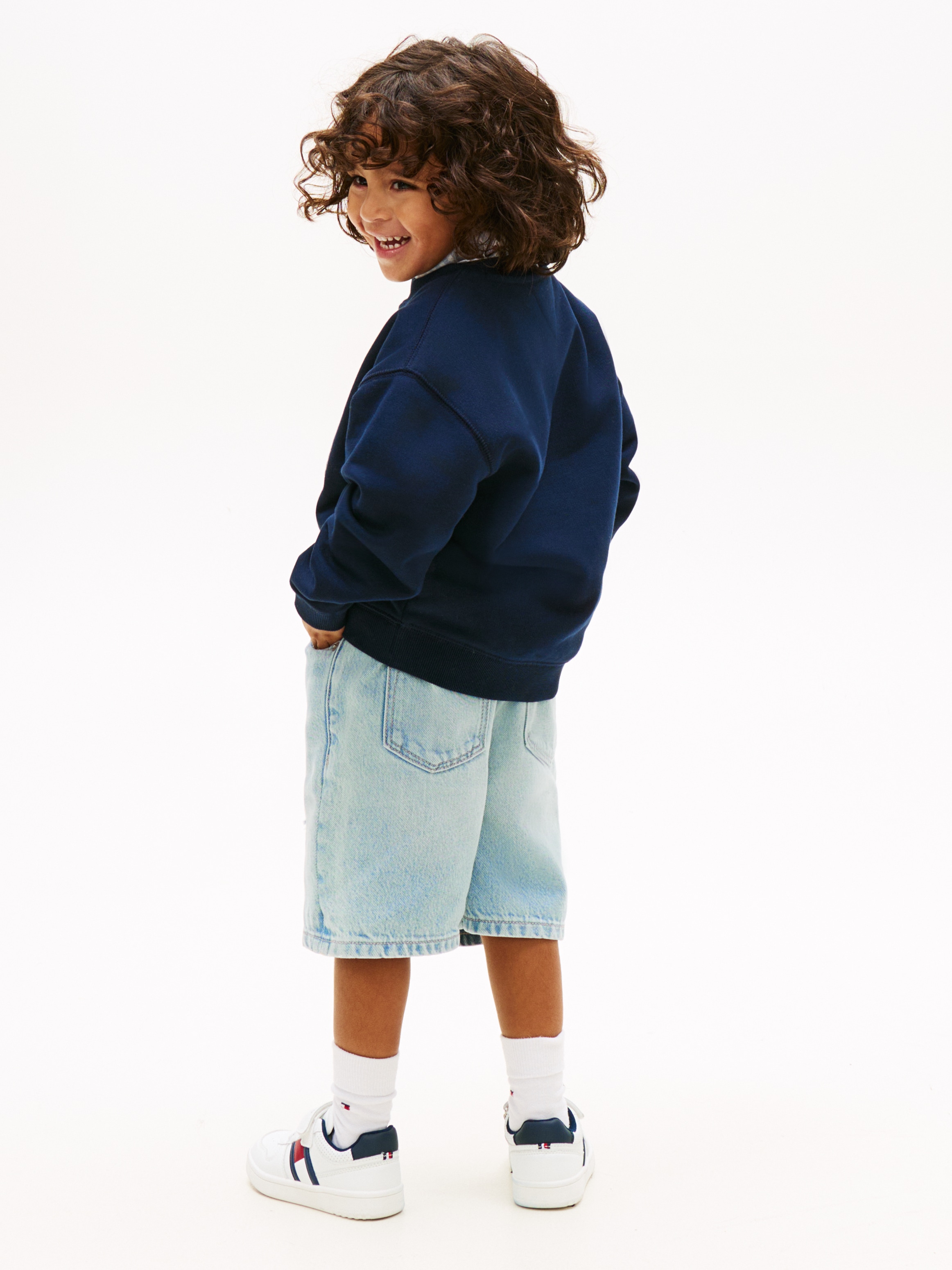 Tommy Hilfiger Sweatshirt »LB PRINTED GRAPHIC SWEATSHIRT«, Kinder bis 16 Jahre, Print, Druck
