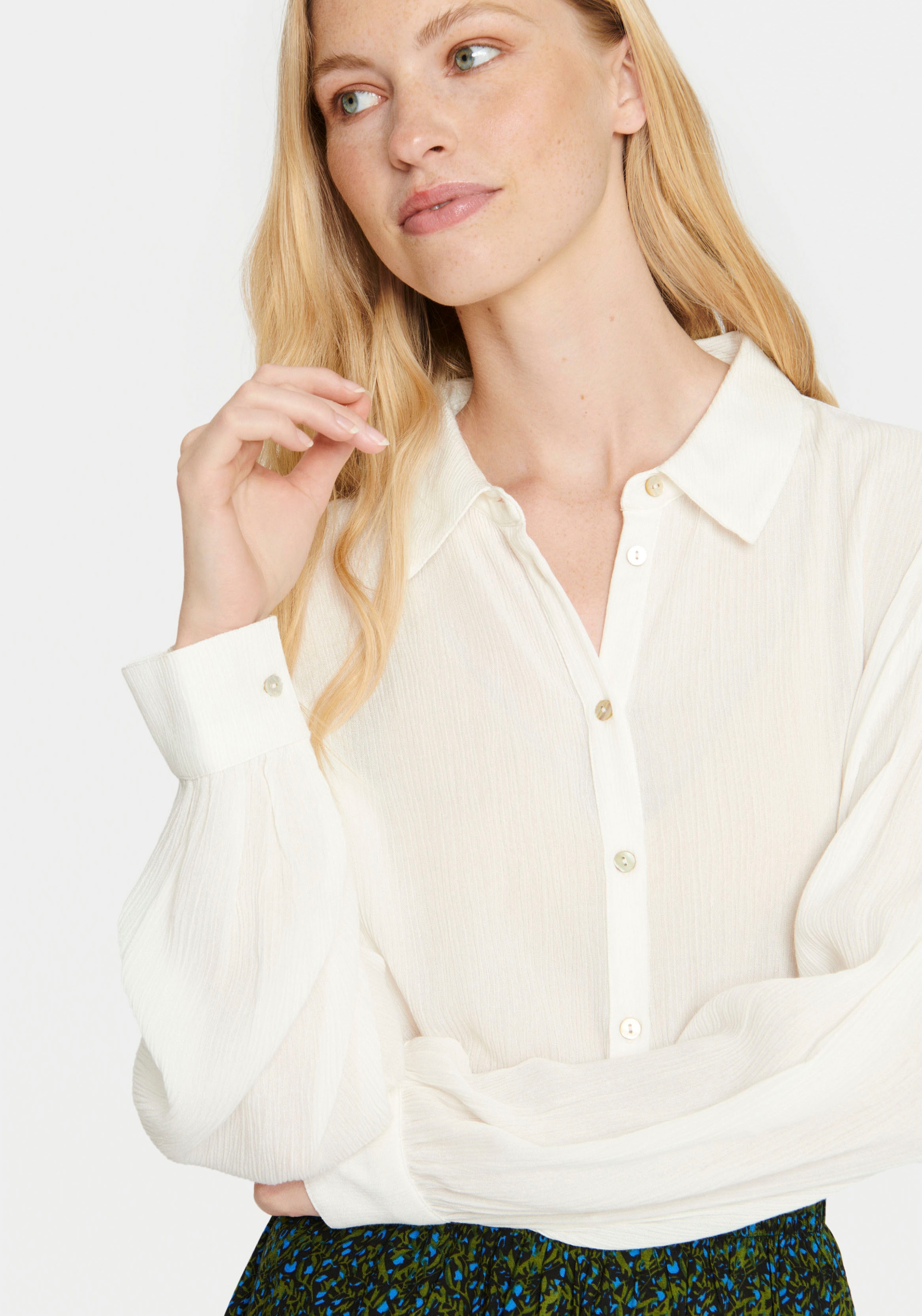 Saint Tropez Hemdbluse »AlbaSZ Shirt«