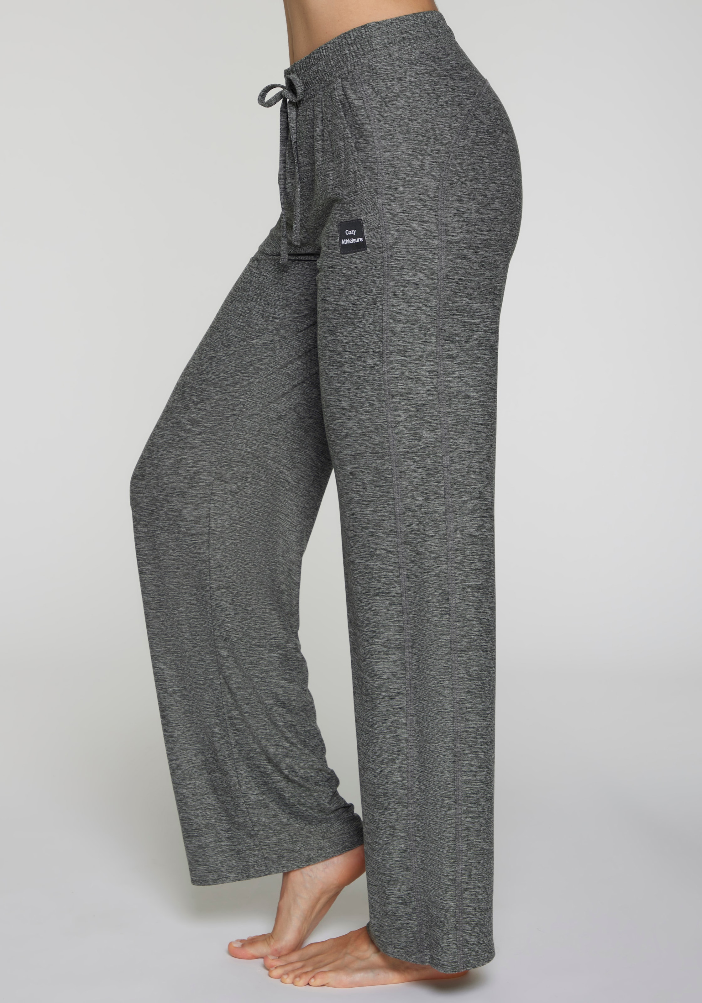 Vivance active Pantalon lounge  mit weitem Bein und Teilungsnähte