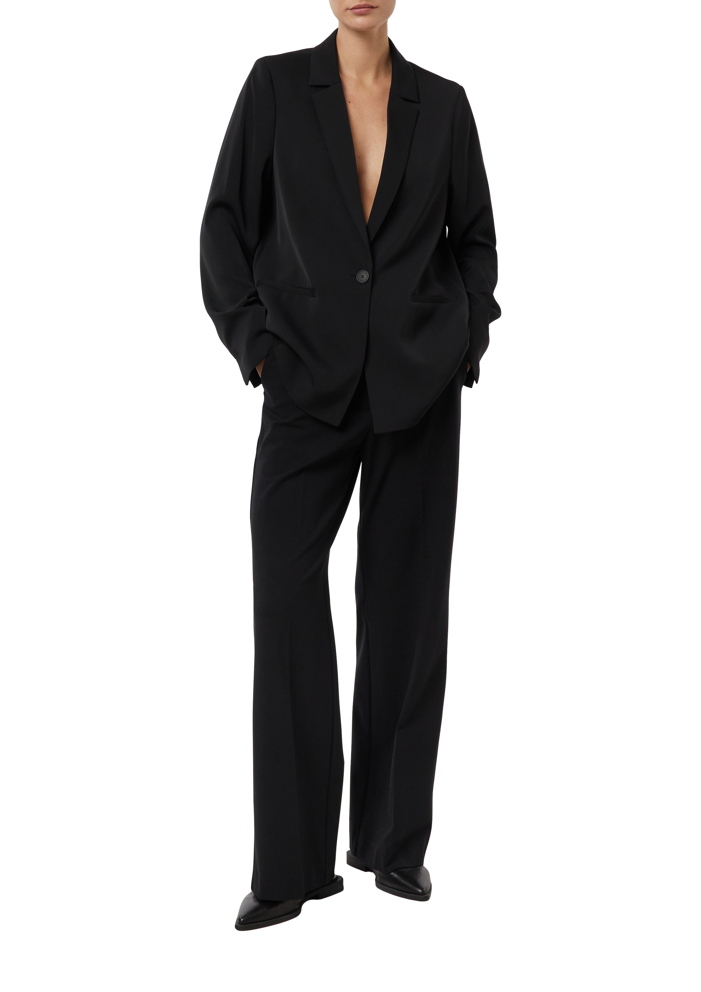 Comma Veste blazer blazer oversize avec col à revers