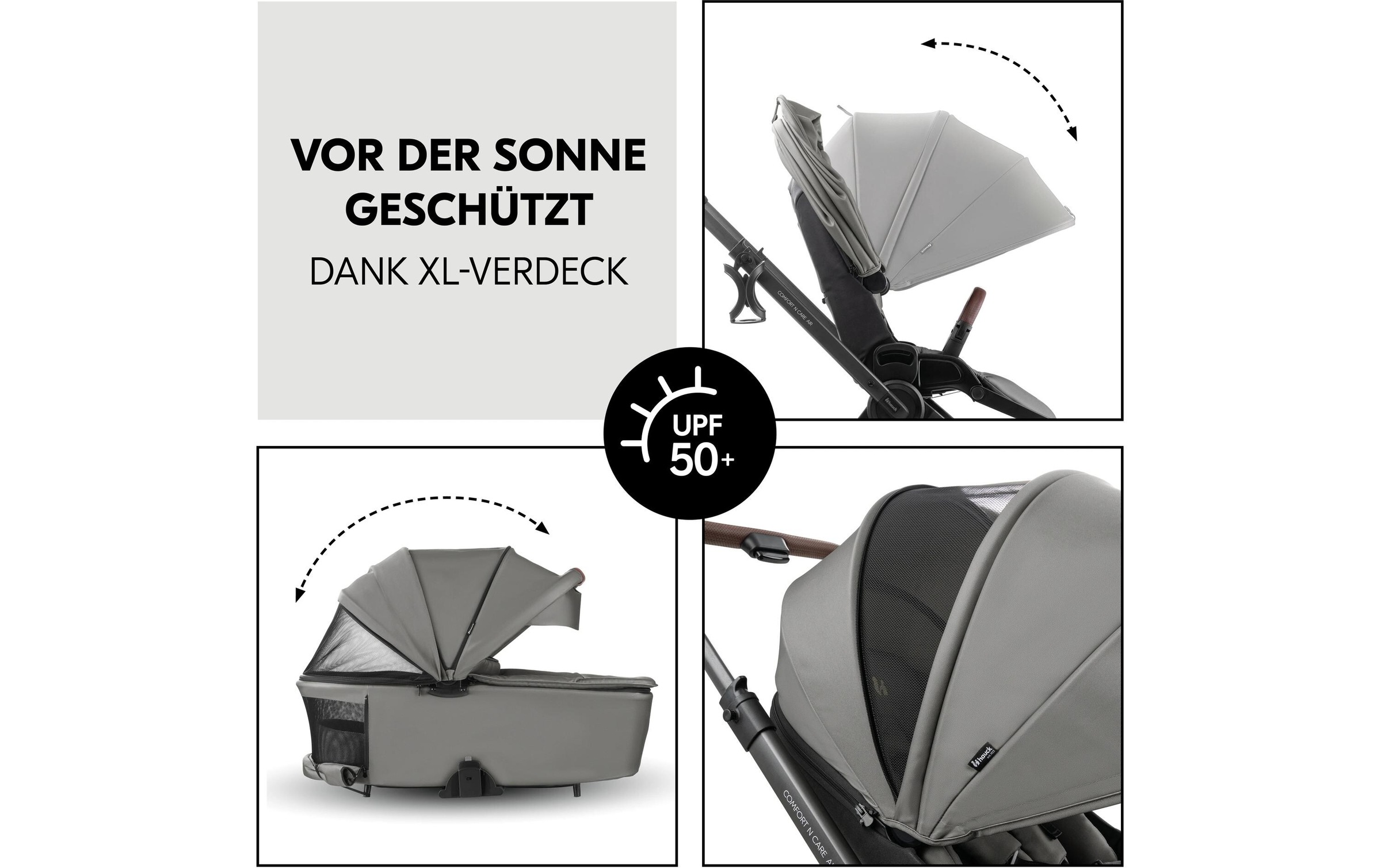 Hauck Kombi-Kinderwagen »Comfort N Care Air« 22 kg