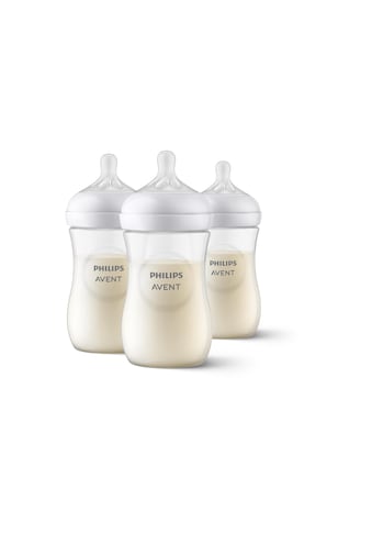 Babyflasche »Philips Avent Natural Response Flasche«, (3 tlg.)