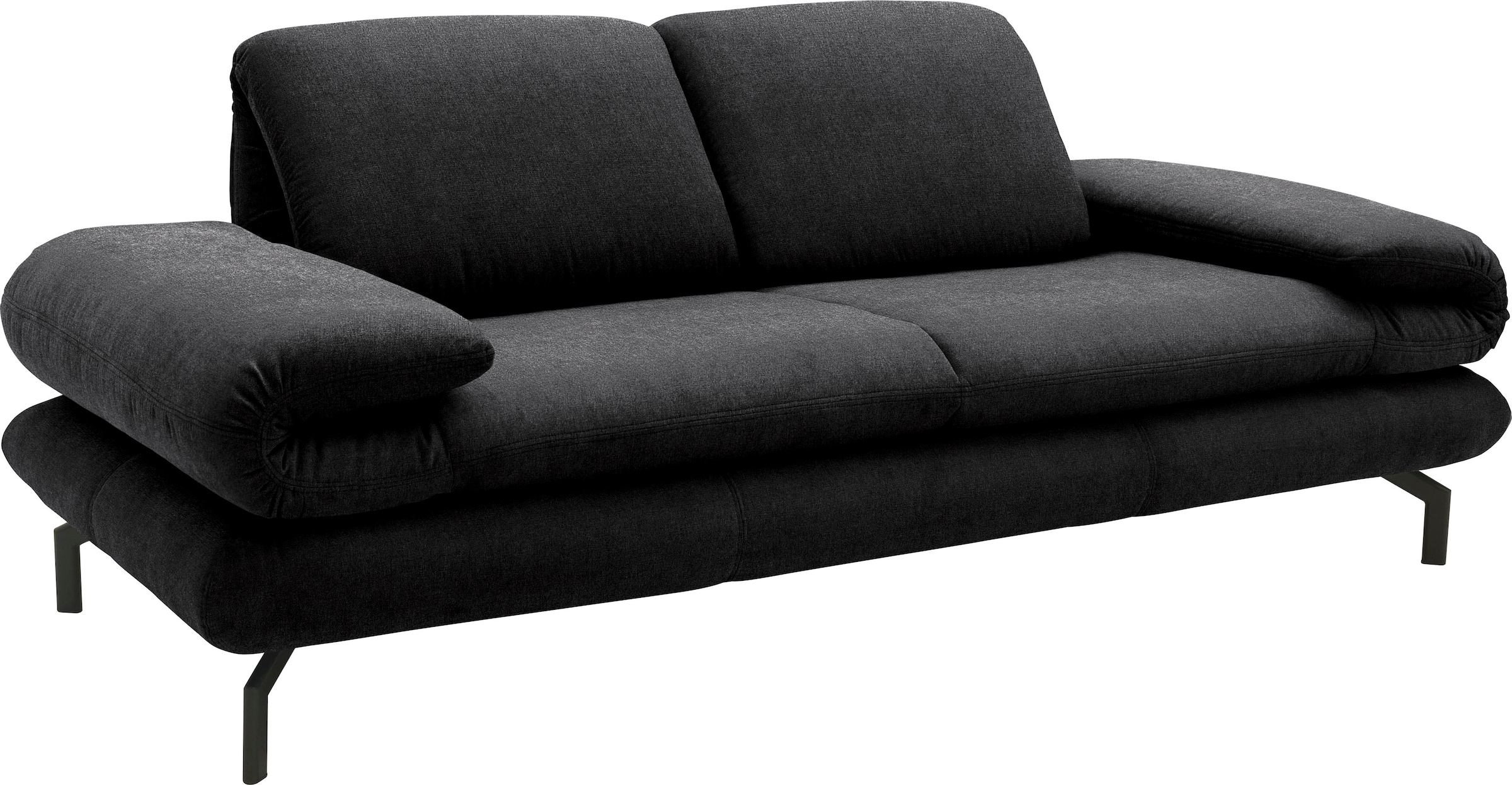 LOOKS by Wolfgang Joop 2-places »LOOKS by Wolfgang Joop 2-Sitzer-Sofa >>LOOKS XIII<<« Wahlweise mit Arm- und Kopfteilverstellung