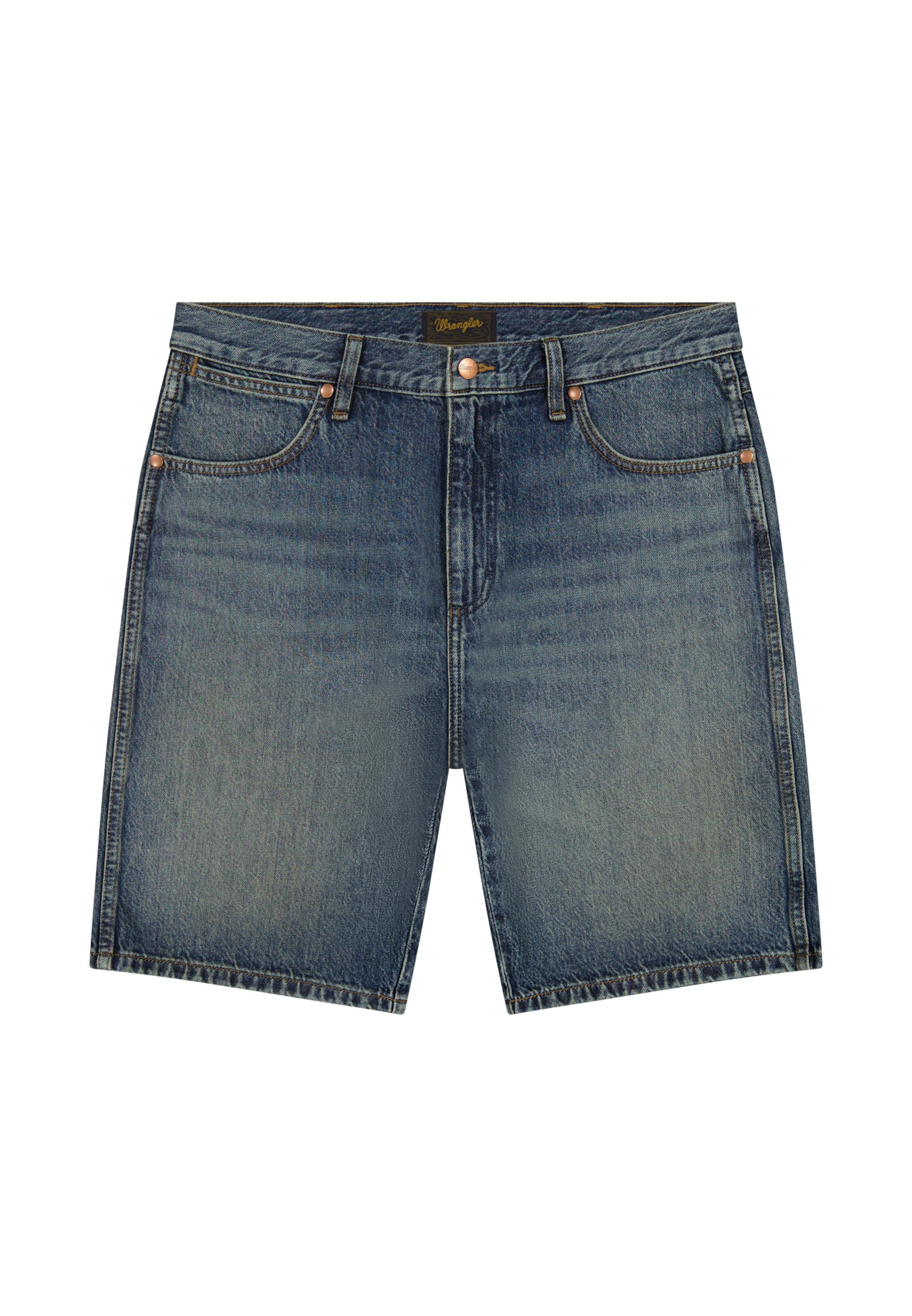 Image of Wrangler Regular-fit-Jeans "WRANGLER Jeansshorts Cowboy"