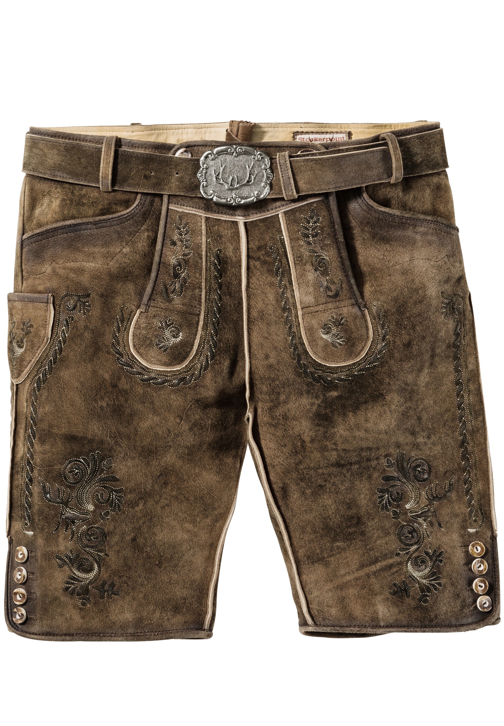Image of Stockerpoint Trachtenlederhose, (2 tlg., mit abnehmbarem Gürtel), mit Gürtel bei Ackermann Versand Schweiz