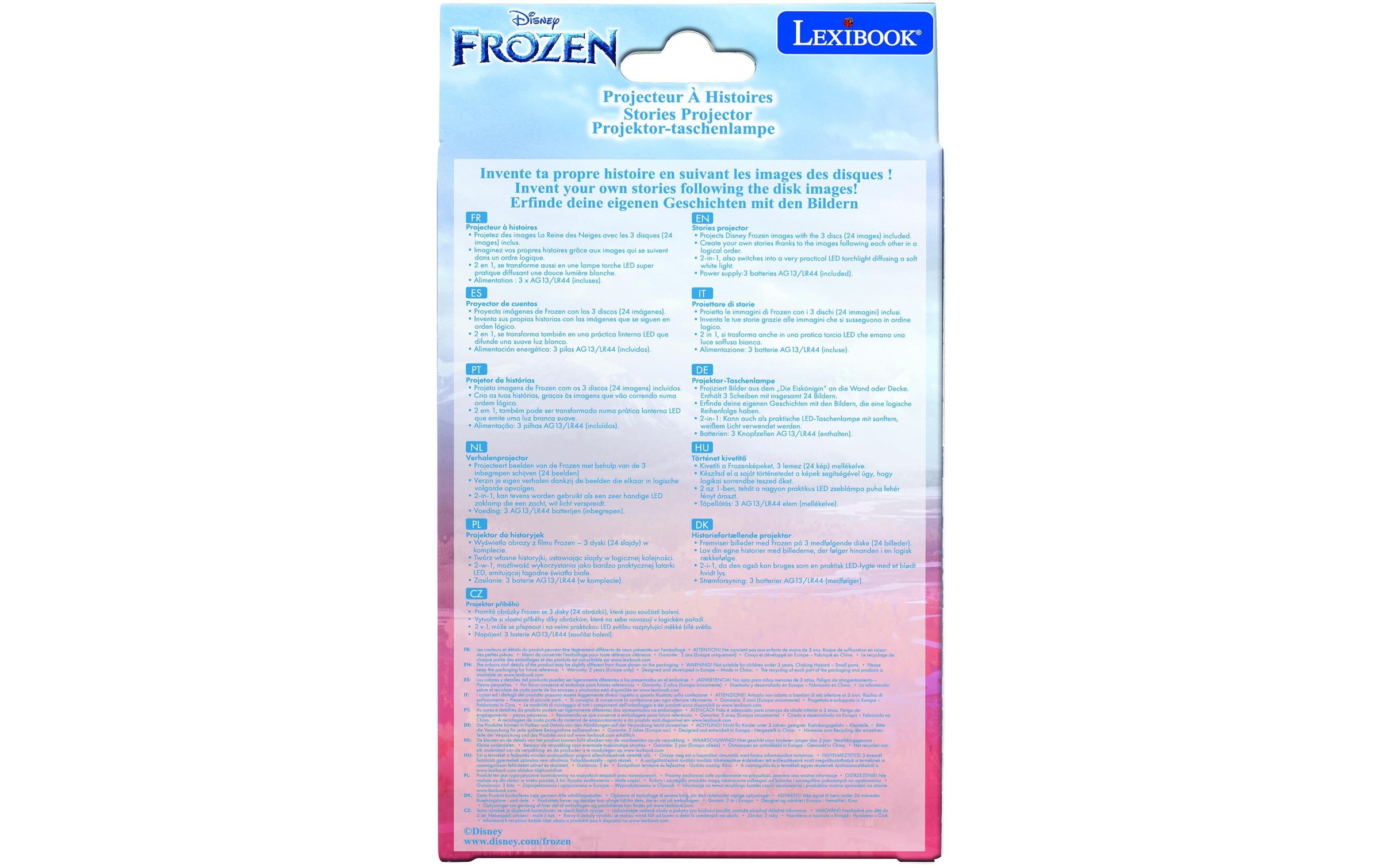 Lexibook® Projektionswecker »Schneekönigin«