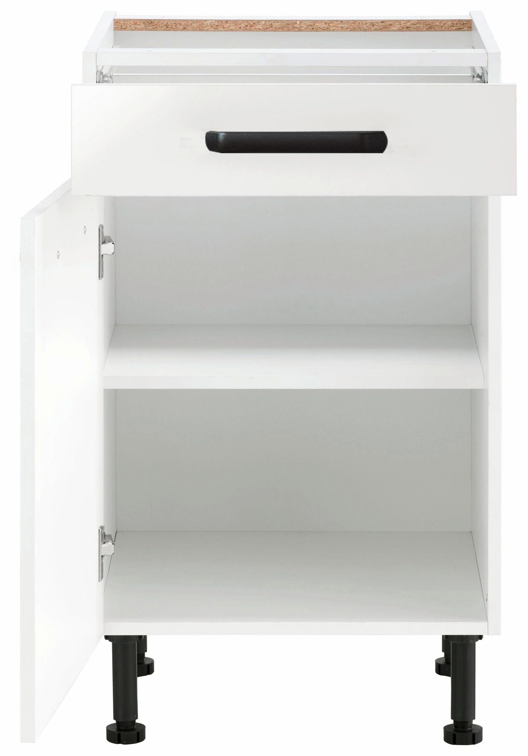 wiho Küchen Unterschrank »Simi«, Soft-Close-Funktion in Schubkästen und Auszügen, verstellbare Füsse