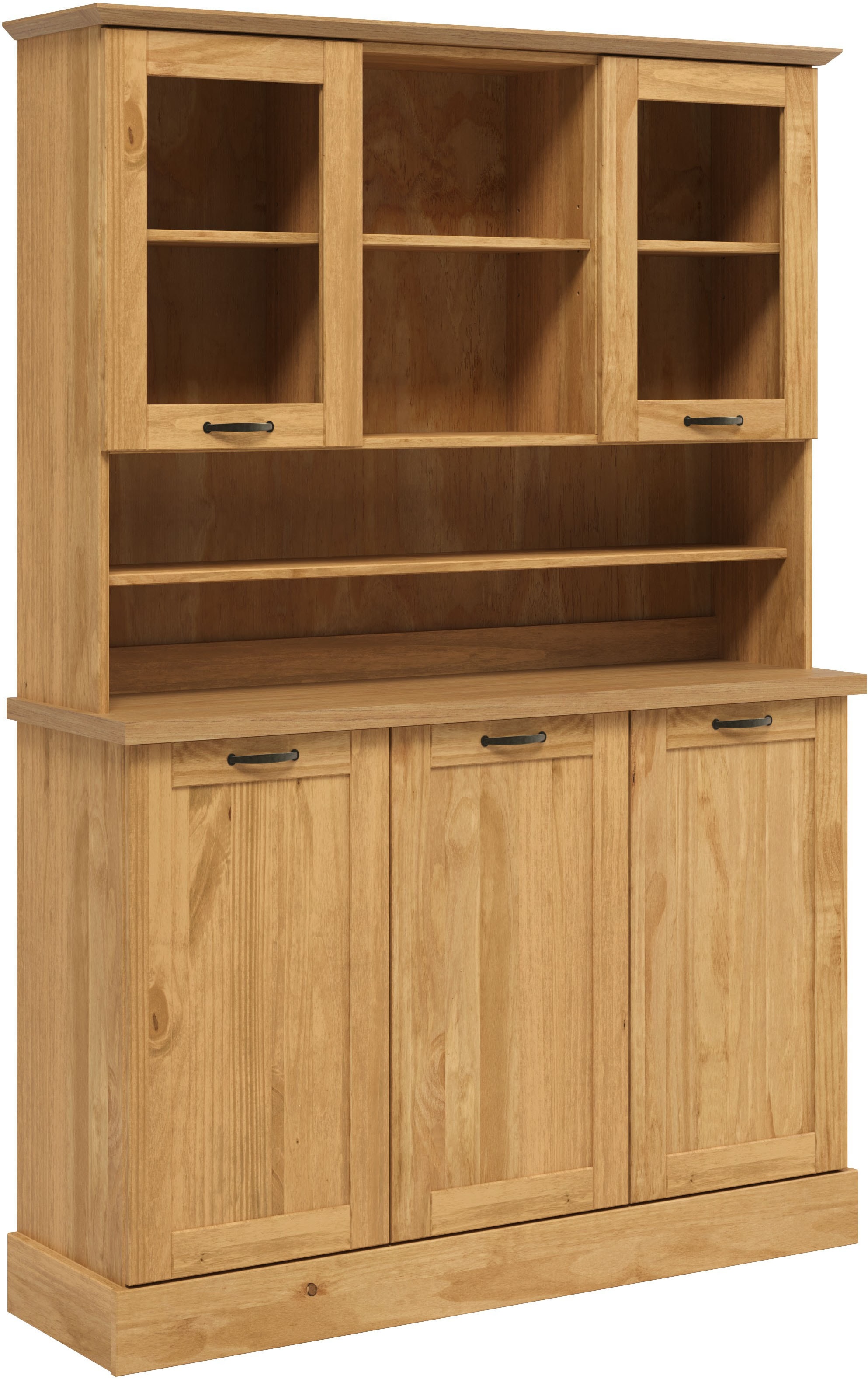 Image of Home affaire Küchenbuffet "Teramo" Breite/Höhe 126/181 cm, mit Metallgriffen
