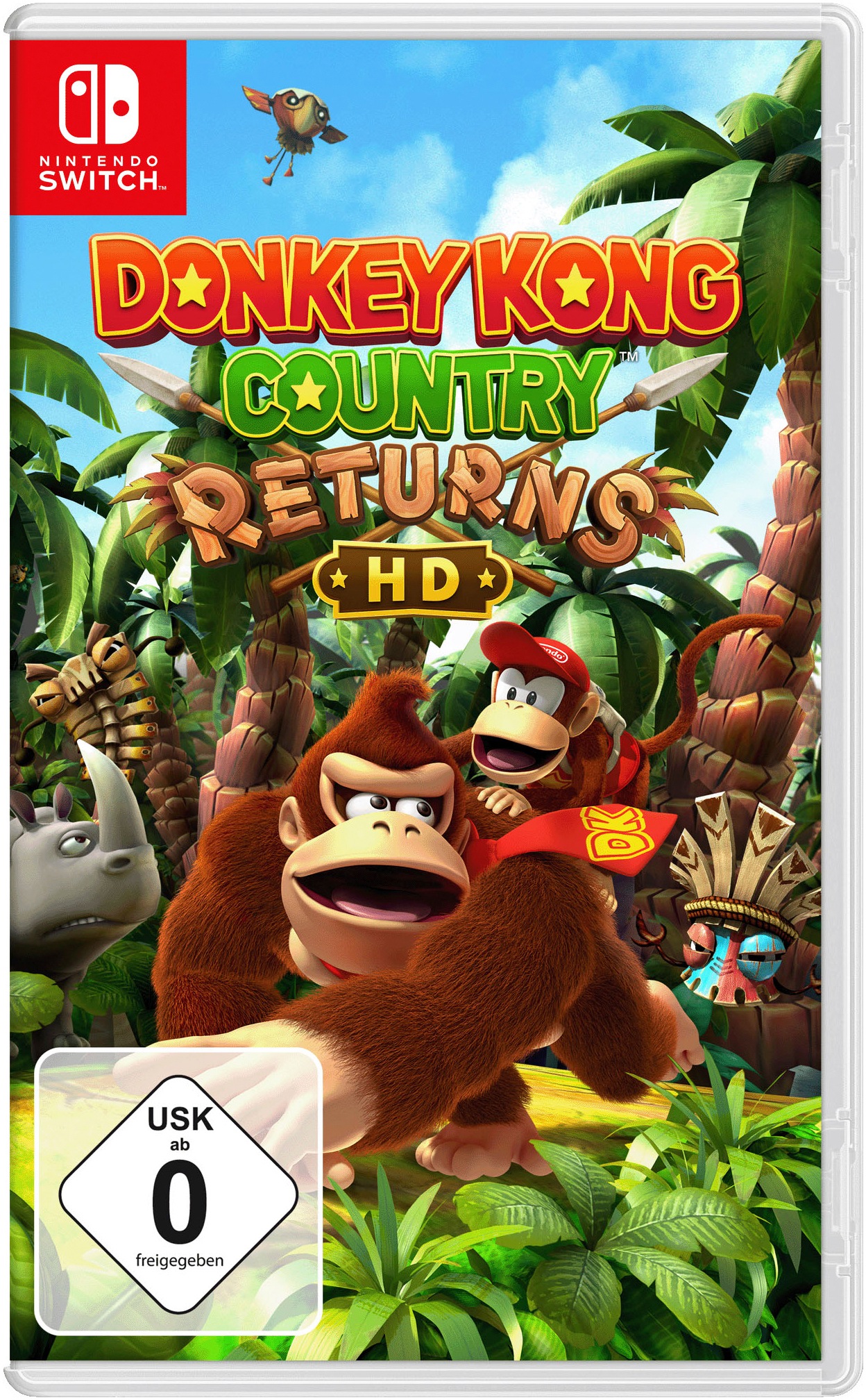 Image of Nintendo Switch Spielesoftware "Donkey Kong Country Returns HD" Nintendo Switch