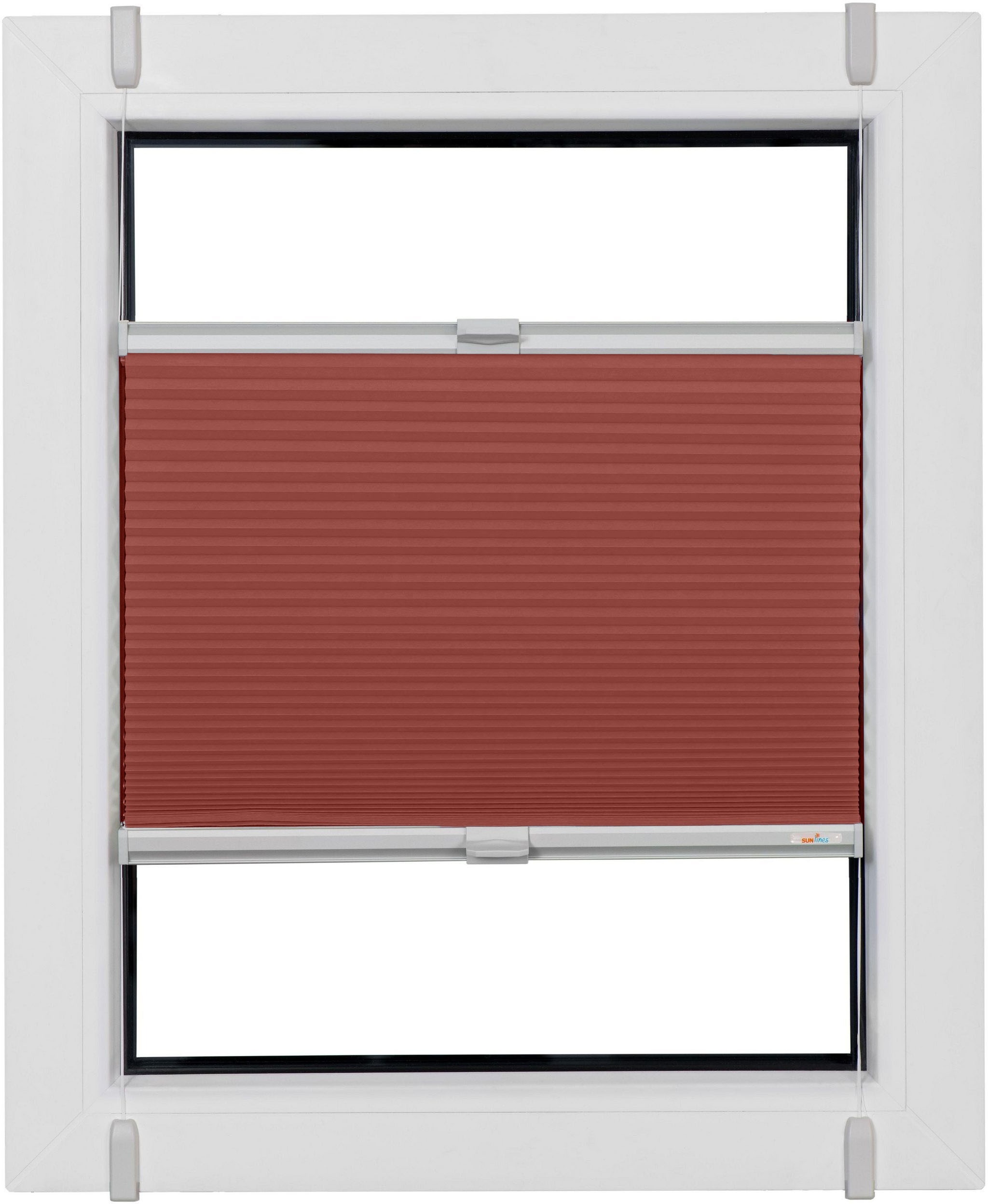 Image of sunlines Plissee nach Mass »Start-up Style Honeycomb«, Lichtschutz, ohne Bohren, verspannt, verspannt mit Simply-Fix Klemmträger, Wabenplissee bei Ackermann Versand Schweiz