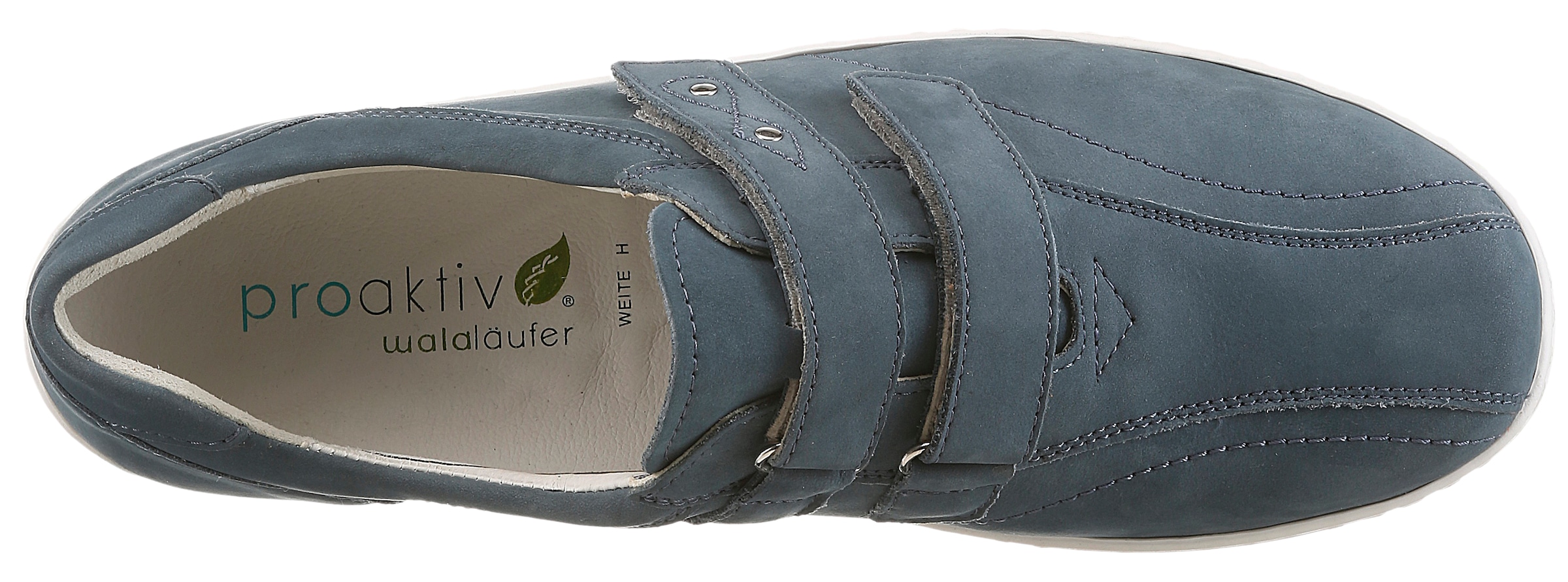 Waldläufer Klettschuh »HENNI«  Komfortschuh, Freizeitschuh, Halbschuh mit Nieten und H-Weite