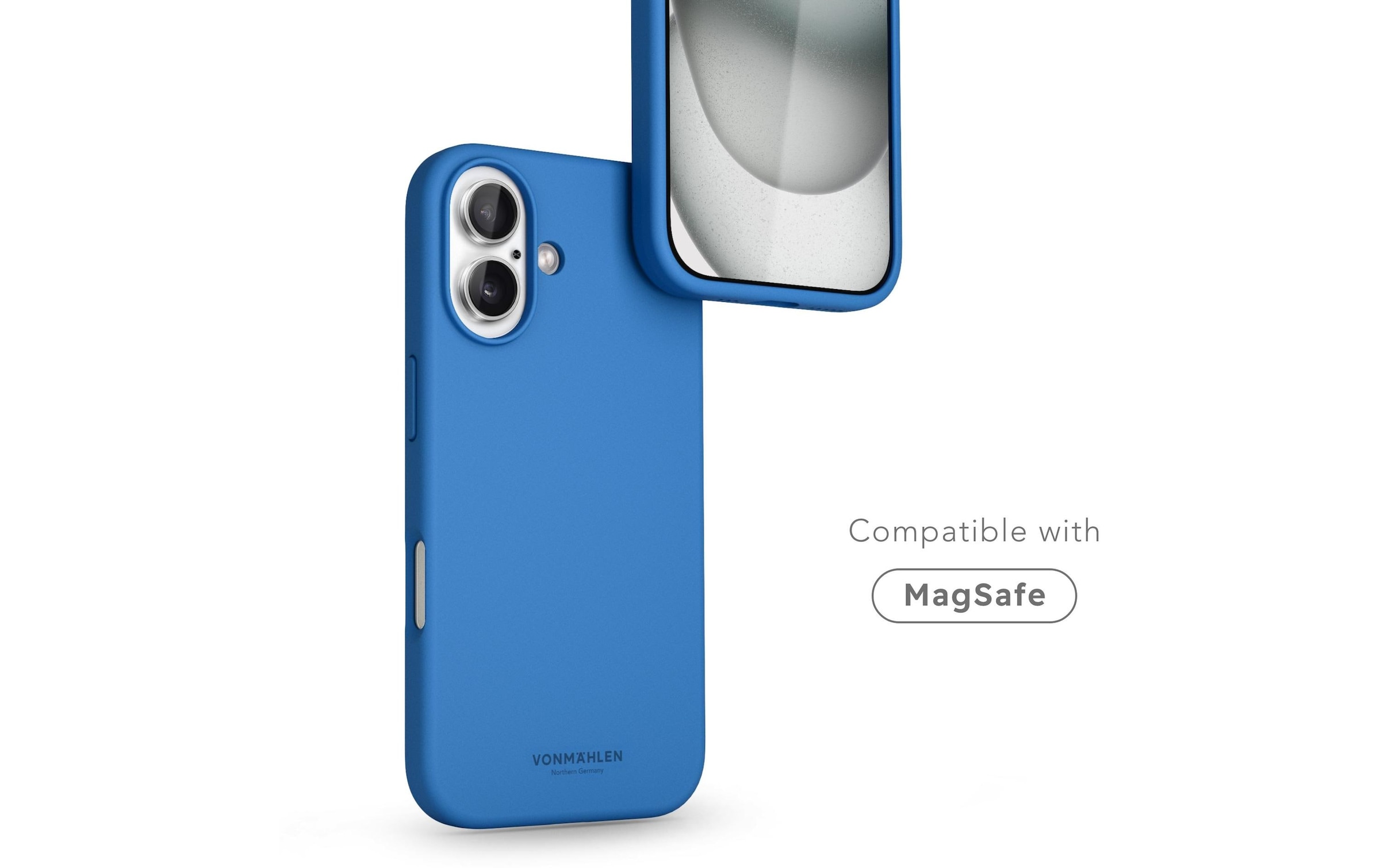 VONMÄHLEN Backcover »Soft Silicone iPhone 16 Plus«, Apple iPhone 16 Plus