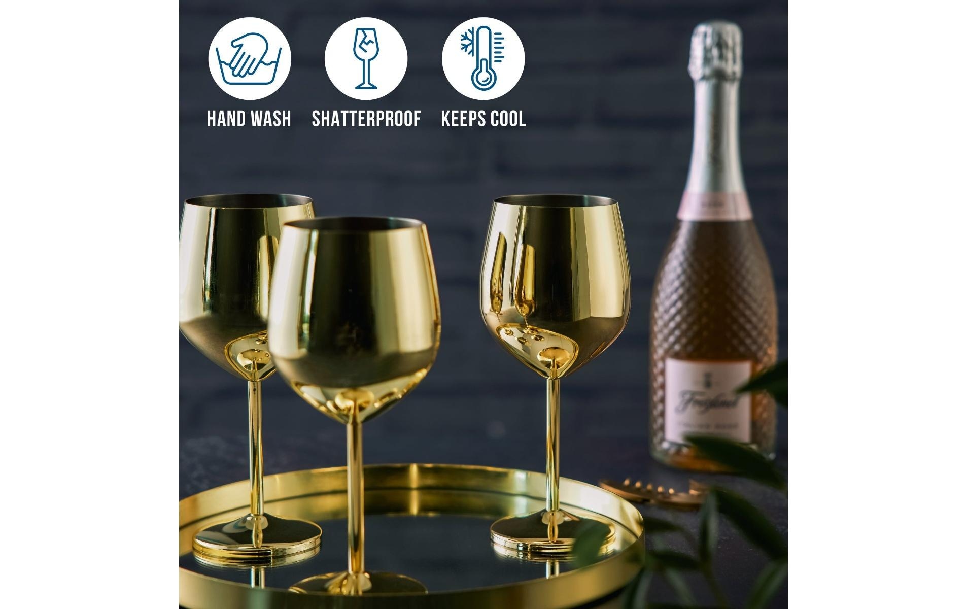   Verre à vin »Oak & Steel 500 ml, 4 Stück«