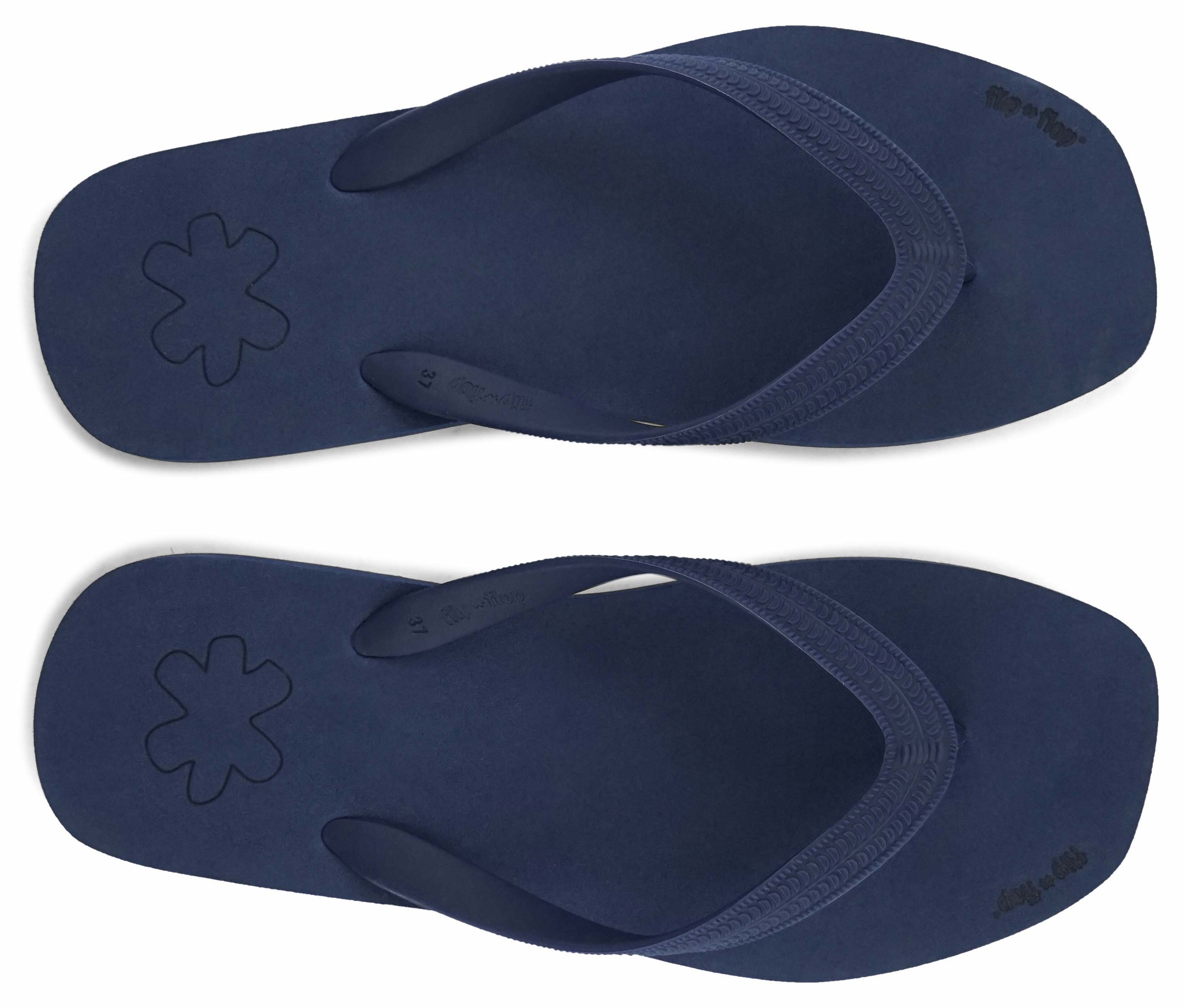 Flip Flop Zehentrenner »originals*edge«, Sommerschuh, Schlappen, Poolsildes in leichter Karreeform