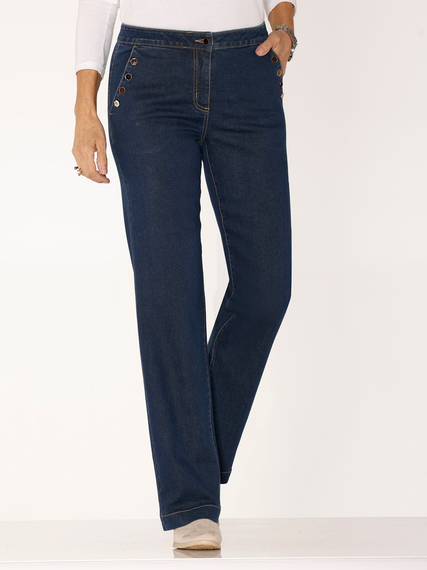 Classic Basics Bequeme Jeans 1