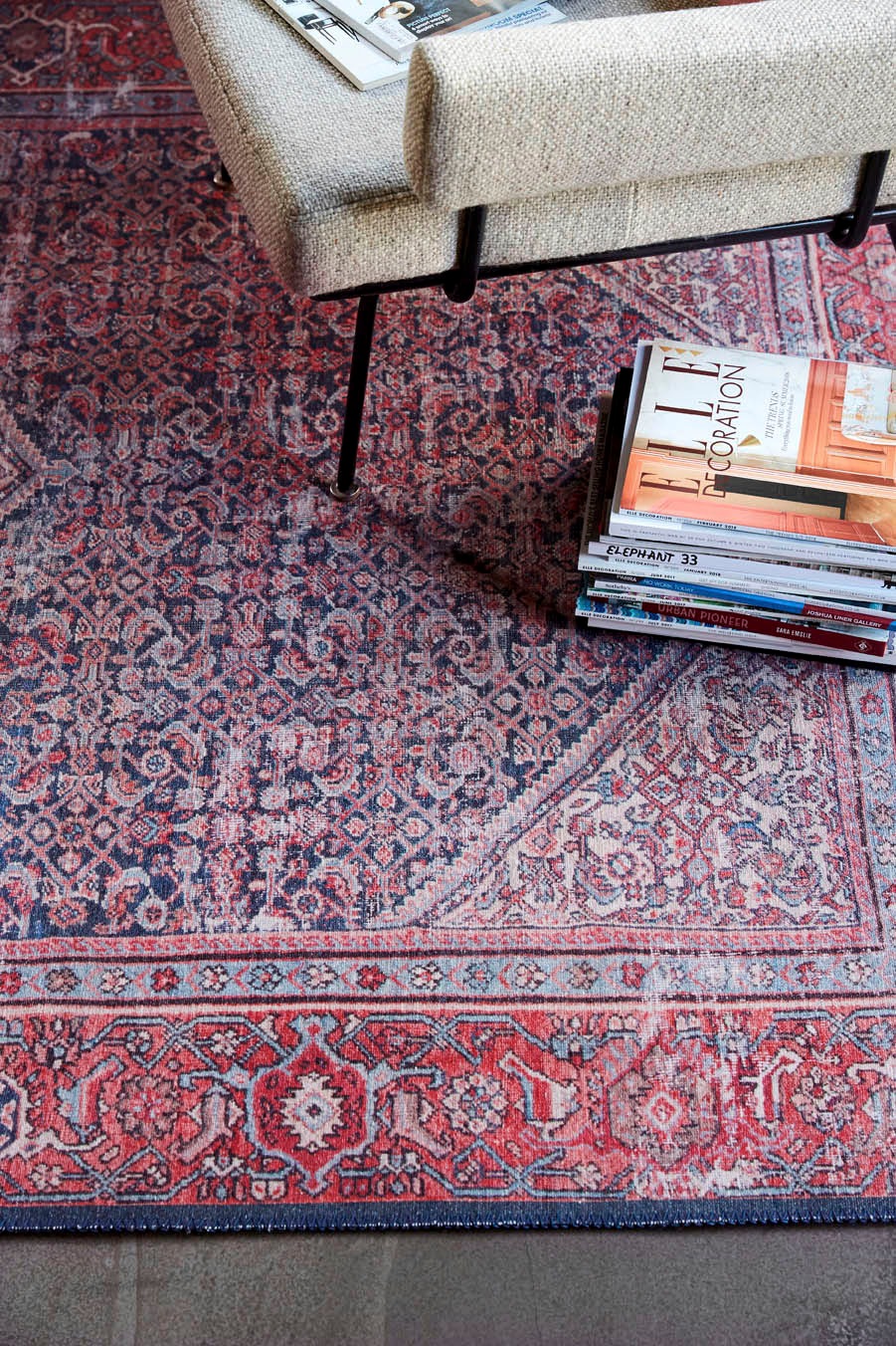 Wecon home Teppich »Flashback«, rechteckig, 6 mm Höhe, Wohnzimmer