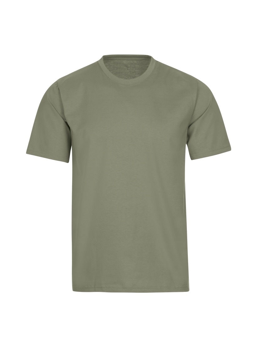 Trigema T-shirt »TRIGEMA T-Shirt DELUXE Baumwolle« 1