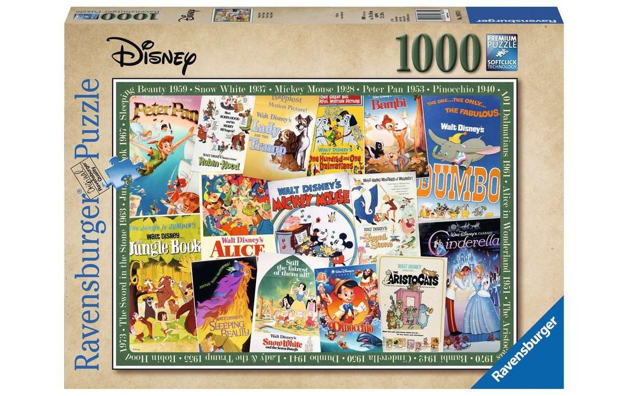 Ravensburger Puzzle »Puzzle Disney Vintage«, (1000 tlg.)