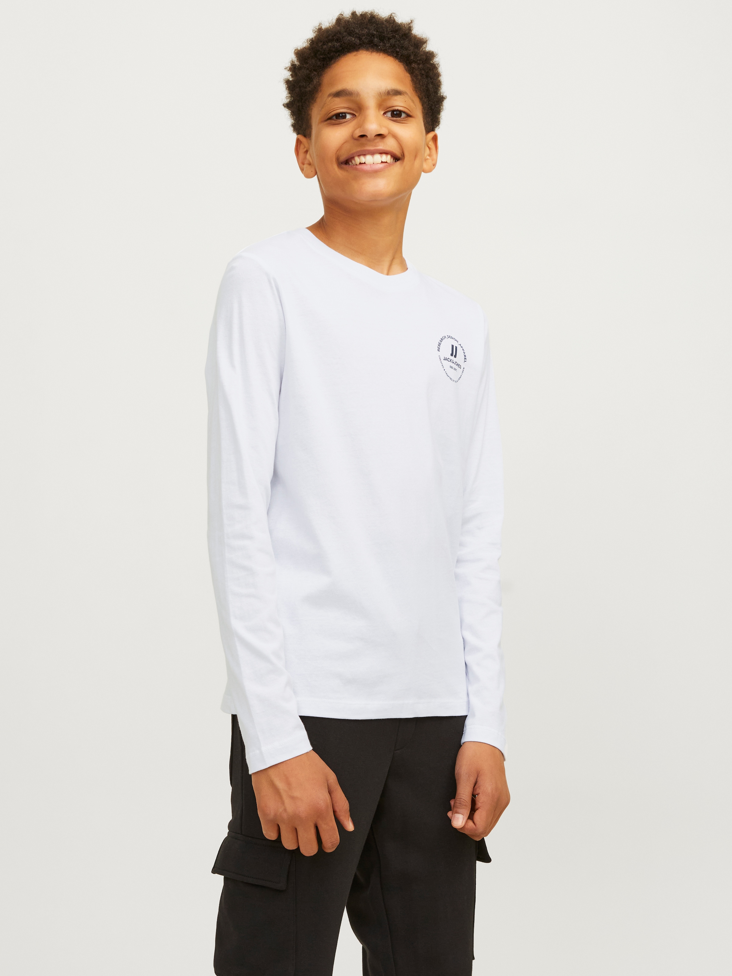 Jack & Jones Junior Langarmshirt »JJESWIFT TEE LS NOOS JNR«